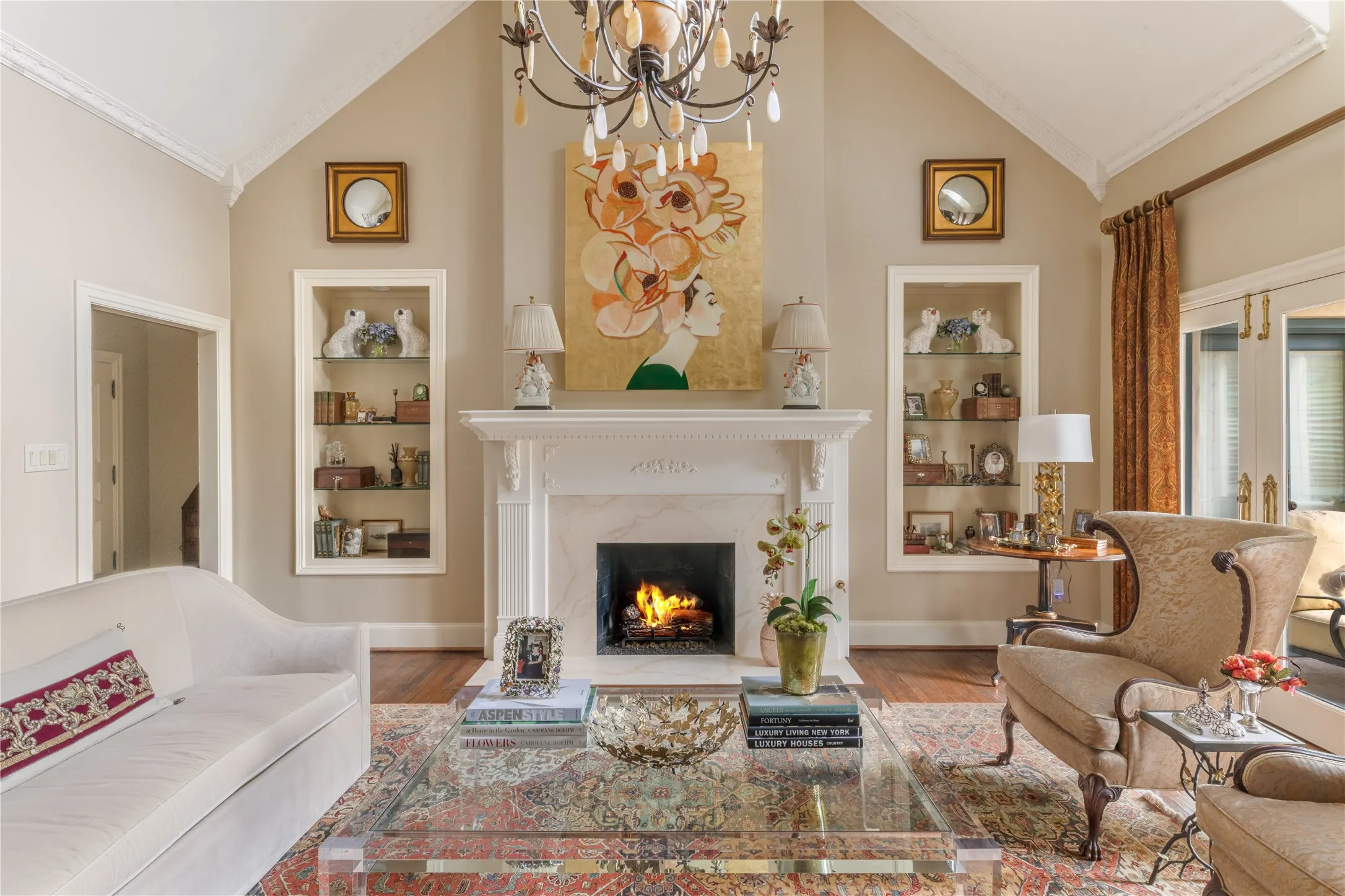 Cathedral Ceiling Formal Living Room