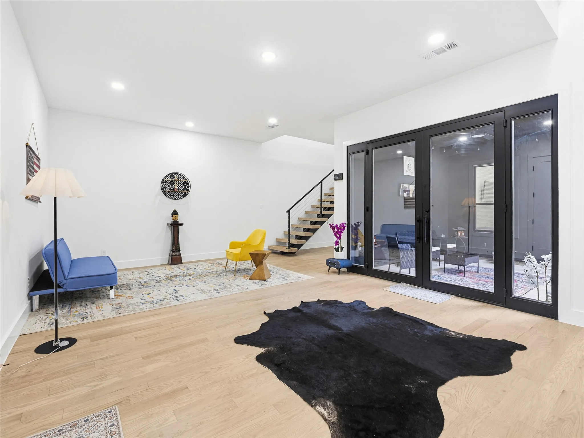 Downstairs Sitting Room and Atrium