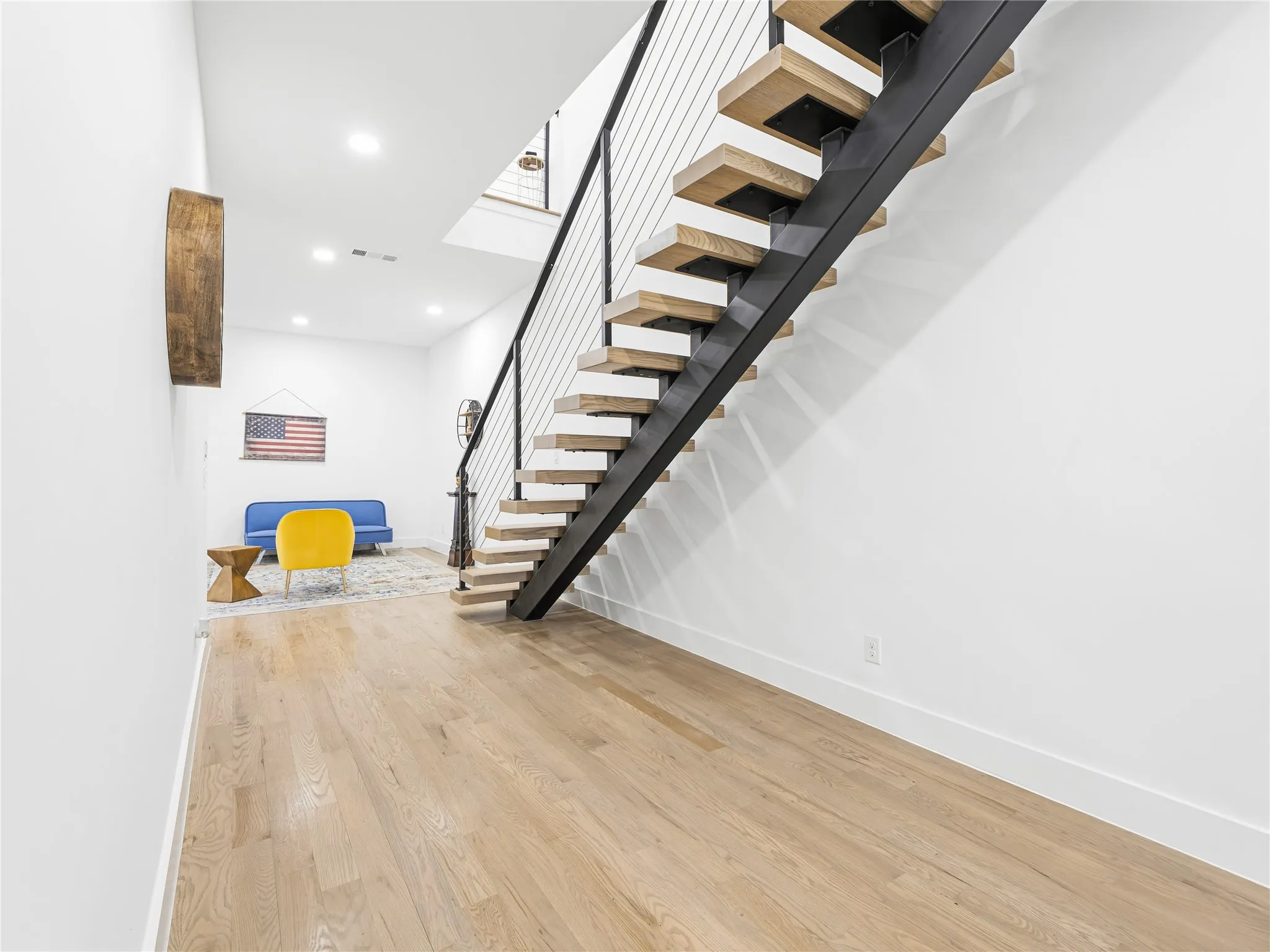 Downstairs Hall and Stairs