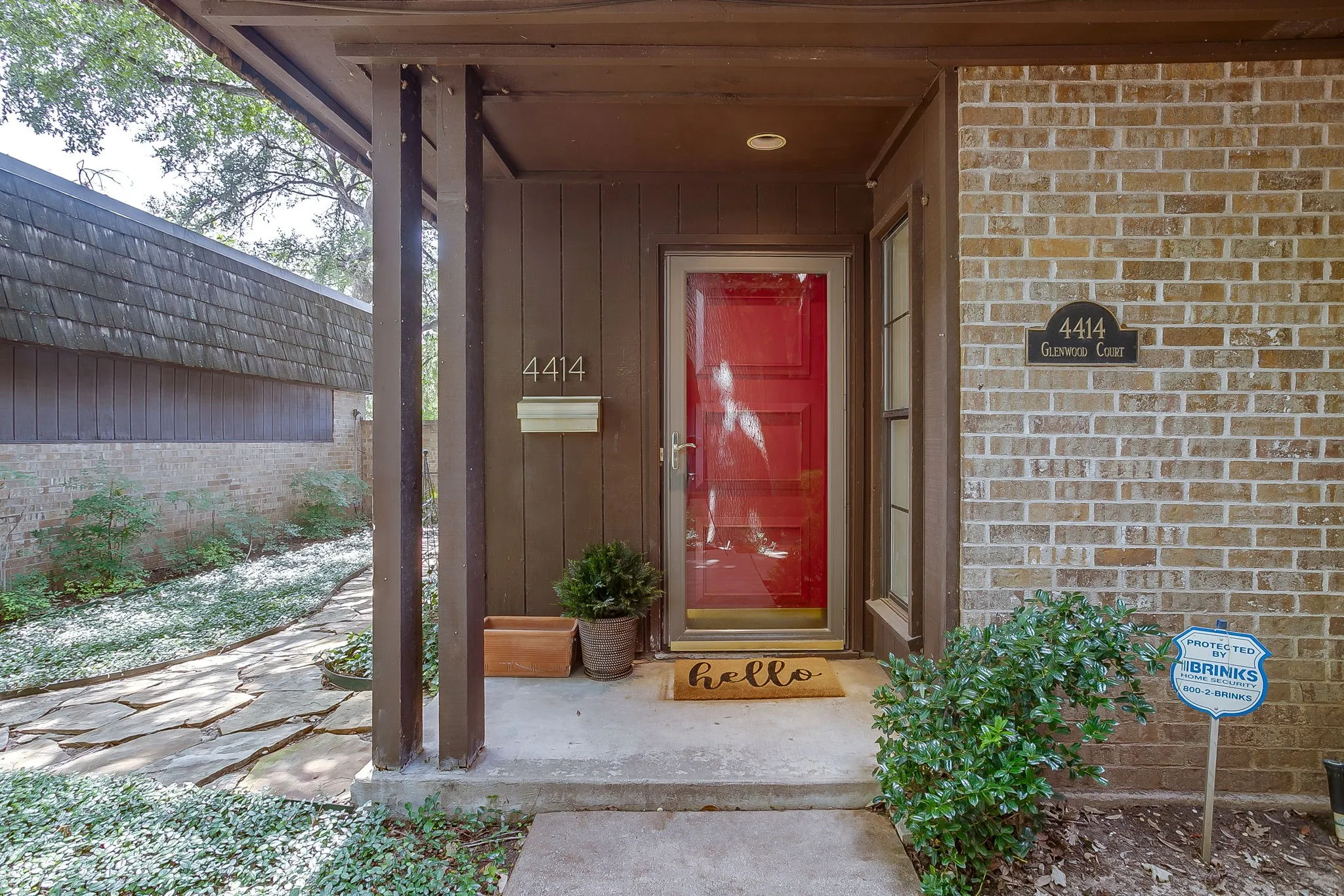 Exterior entry