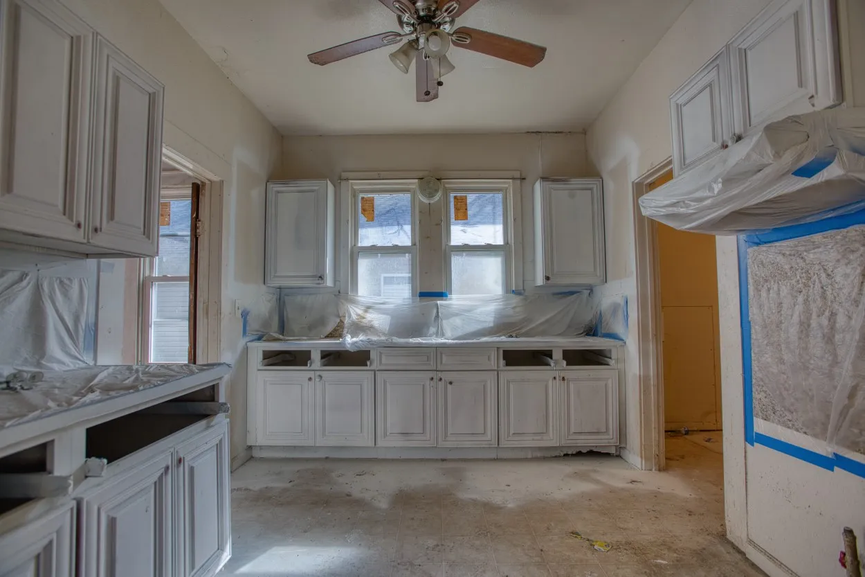 Kitchen ready for customization and finishing touches.