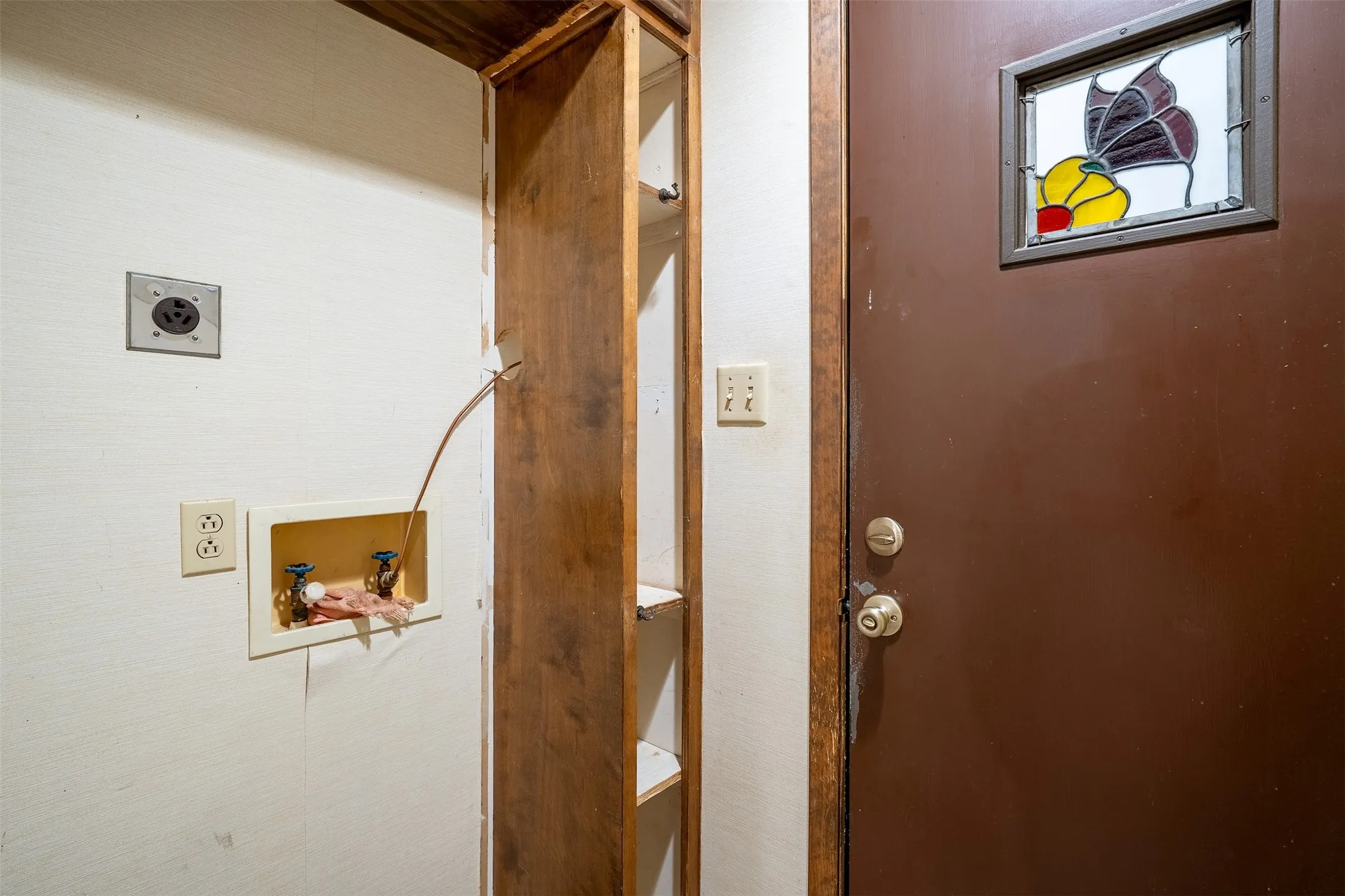 Washer and Dryer Area