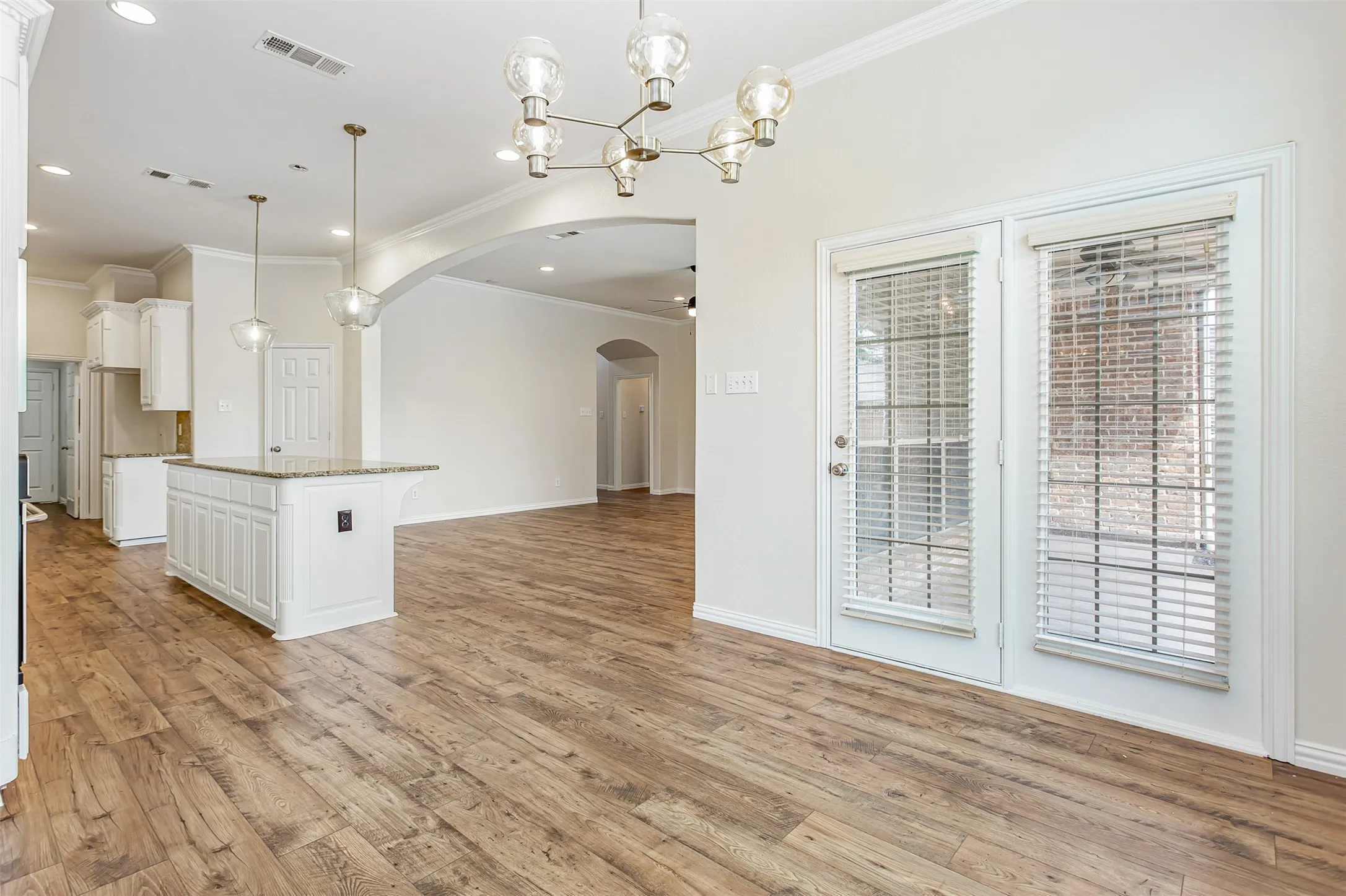 Breakfast nook for causal dining