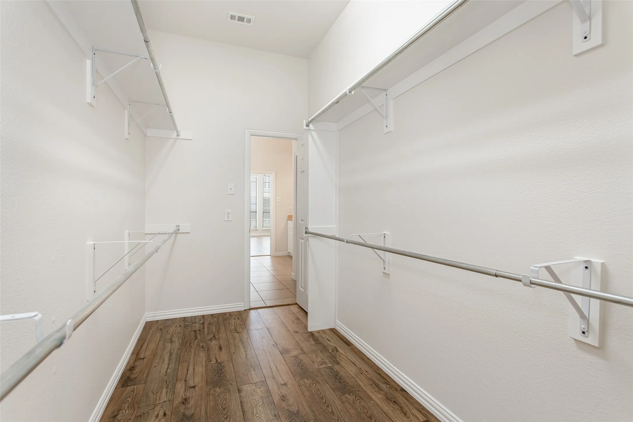 Huge master closet