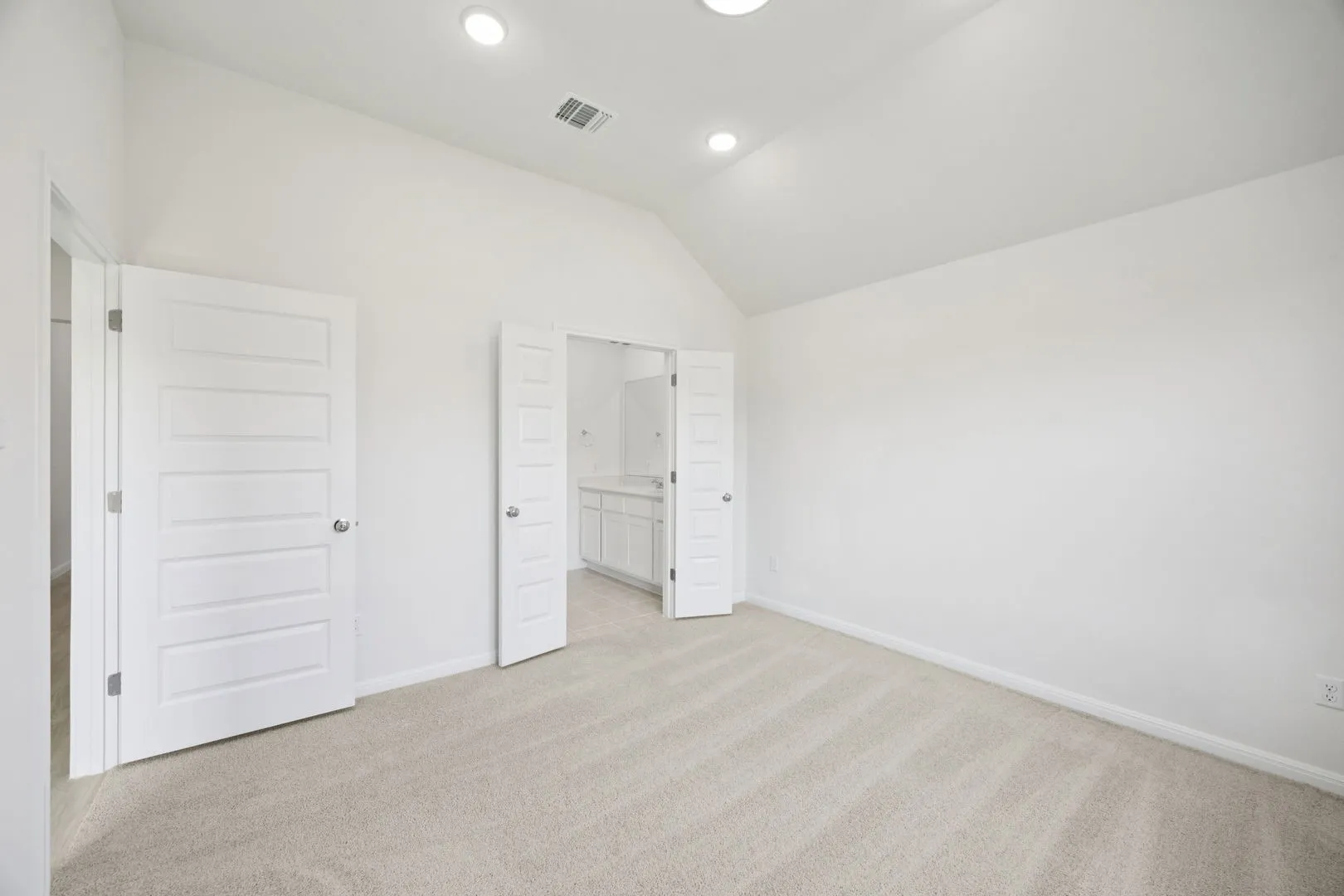 Primary Suite in the Cypress home plan by Trophy Signature Homes - REPRESENTATIVE PHOTO