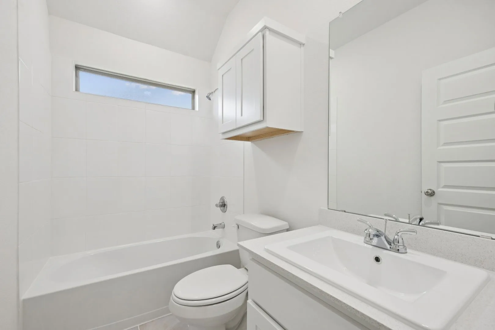 Bathroom in the Cypress home plan by Trophy Signature Homes - REPRESENTATIVE PHOTO