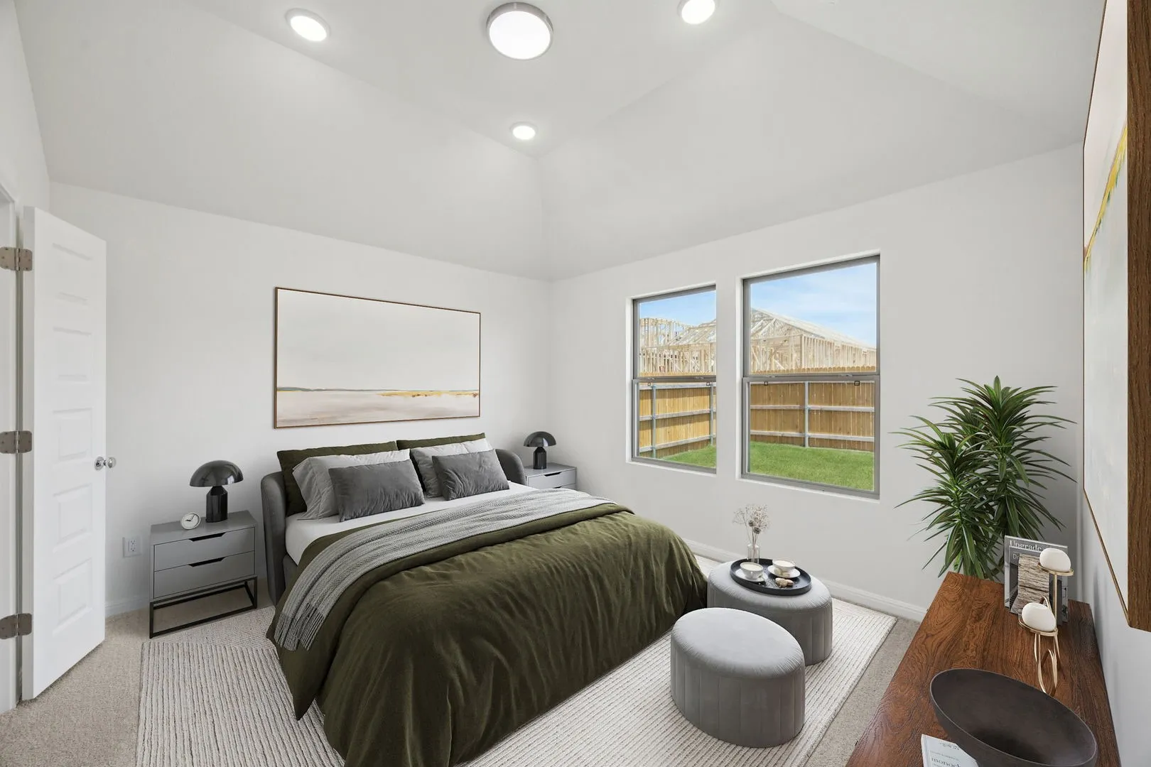 Primary Suite in the Cypress home plan by Trophy Signature Homes - REPRESENTATIVE PHOTO