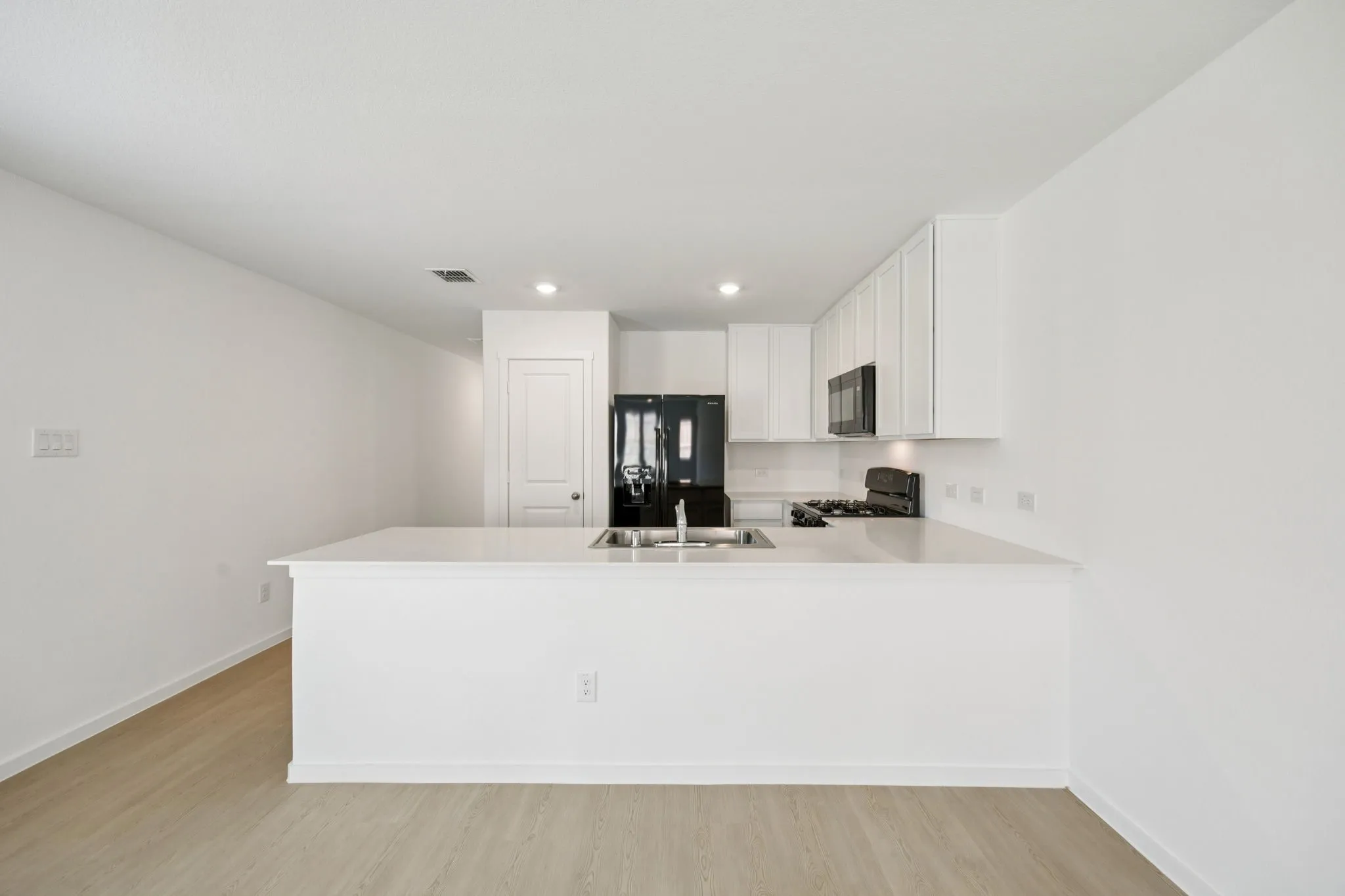 kitchen with extra counter space