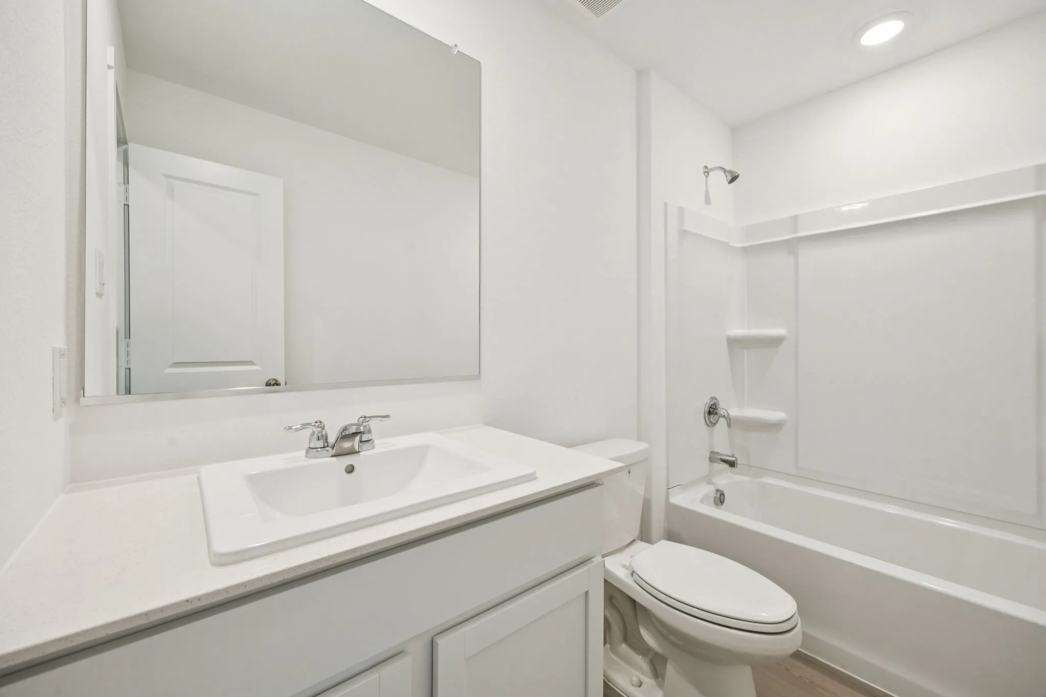 Full bathroom featuring bathtub / shower combination