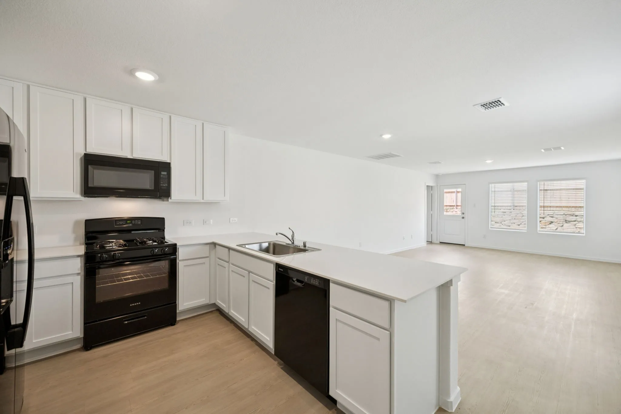 kitchen with all appliances included!