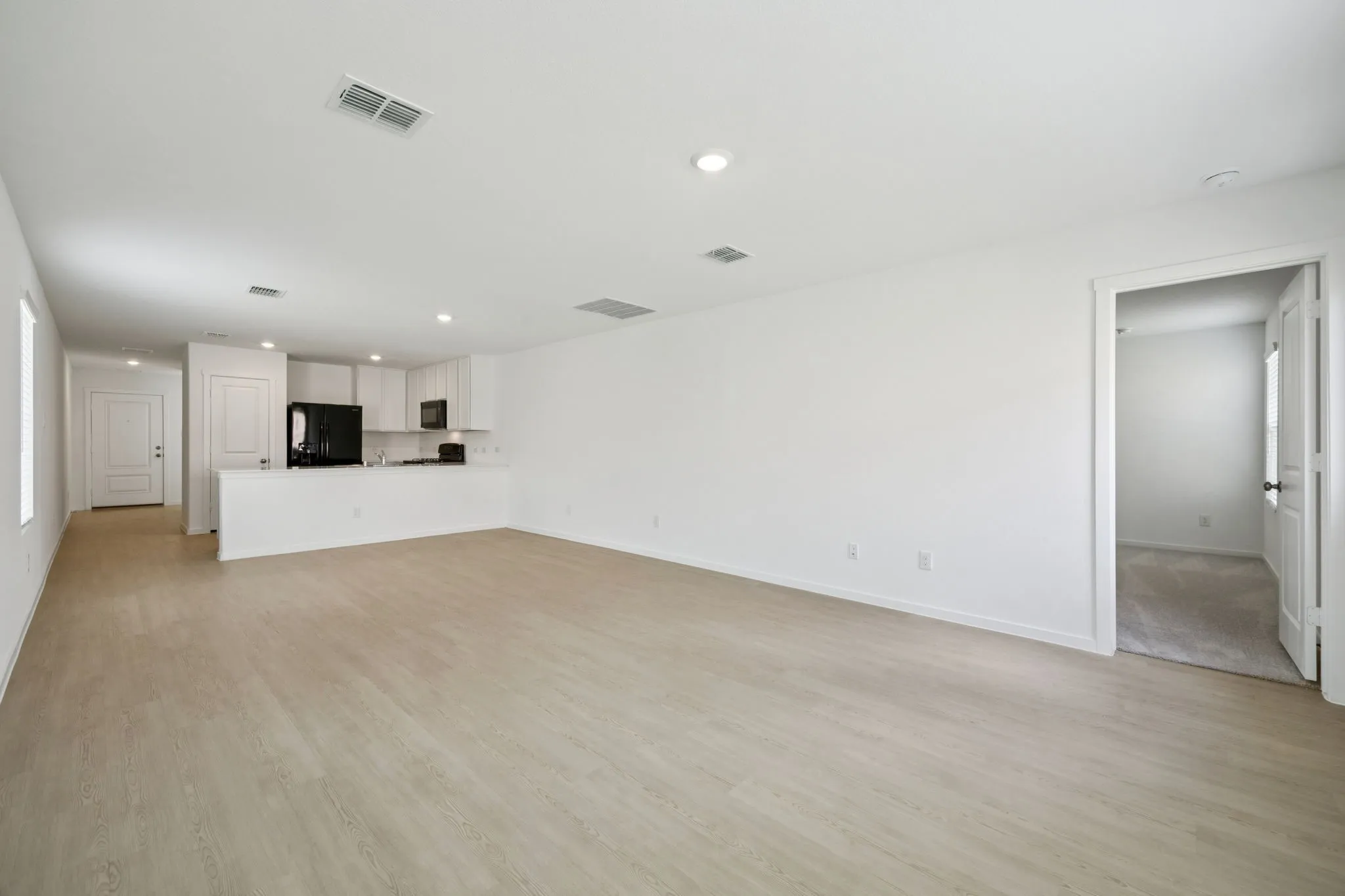 living room with nice natural light