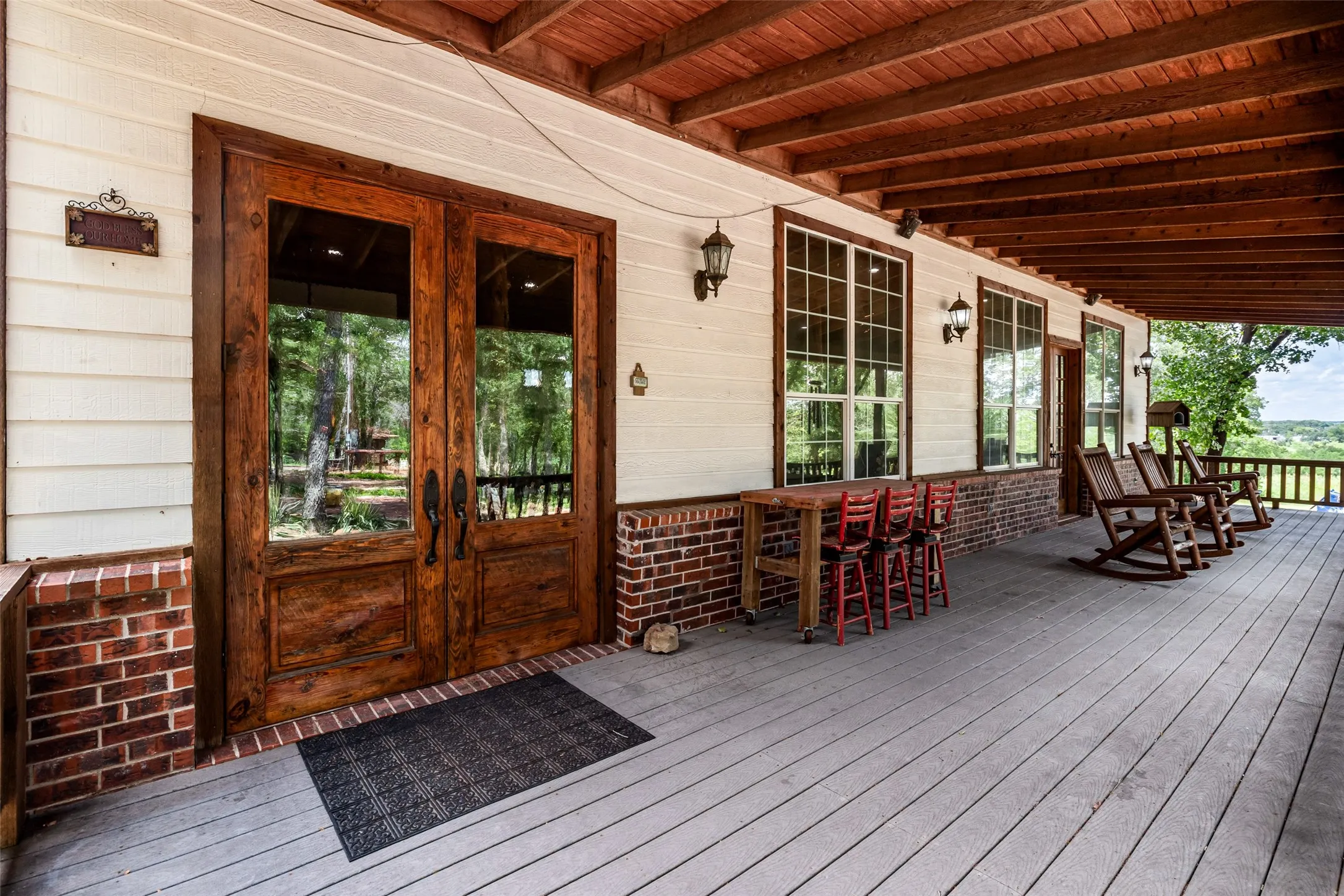 Expansive Front Porch