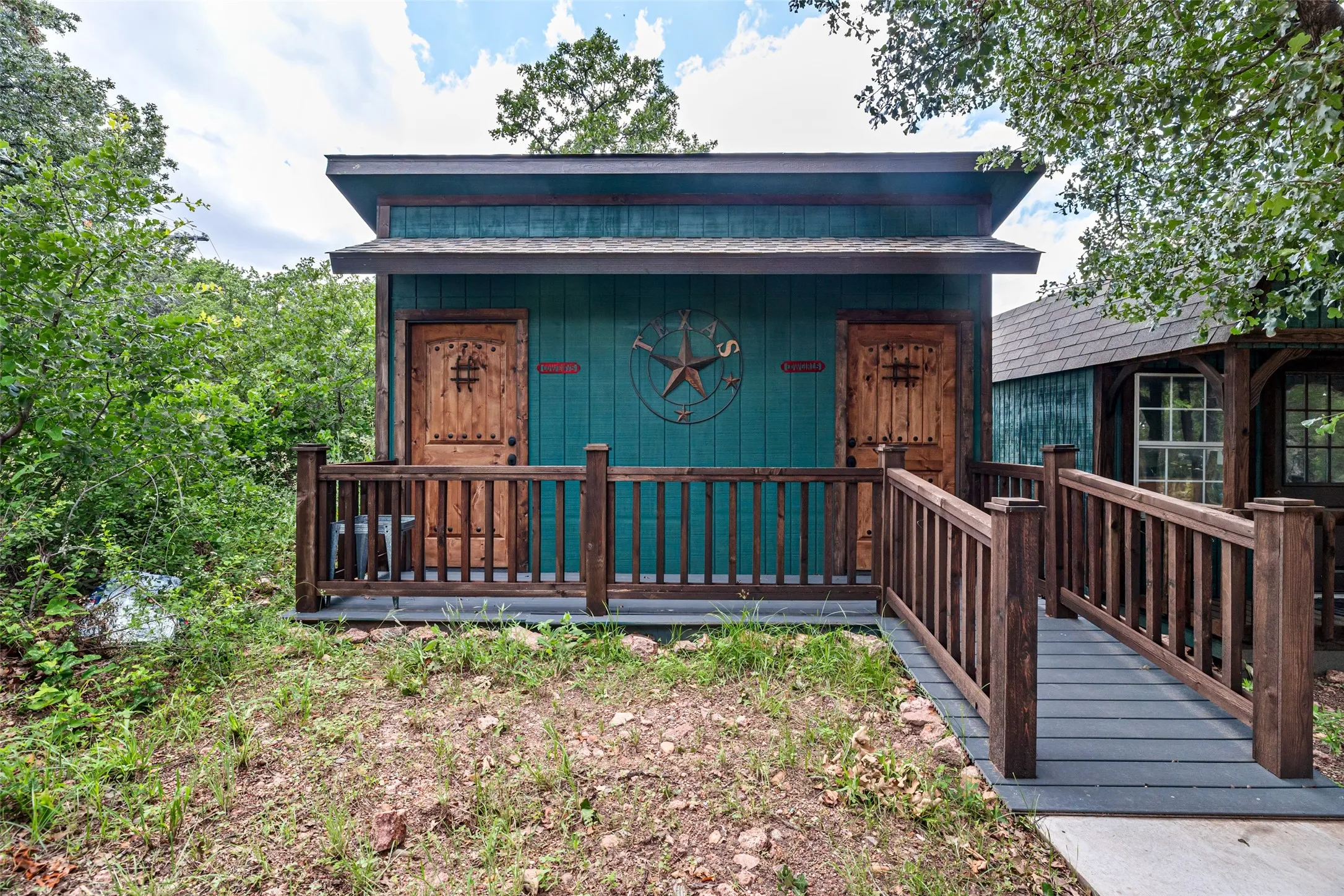 Exterior Dual Restrooms
