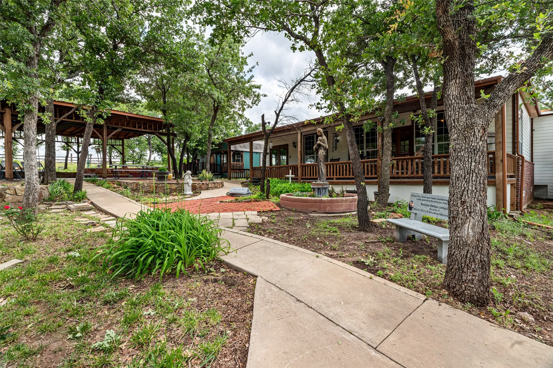 Walkway to Main Entrance