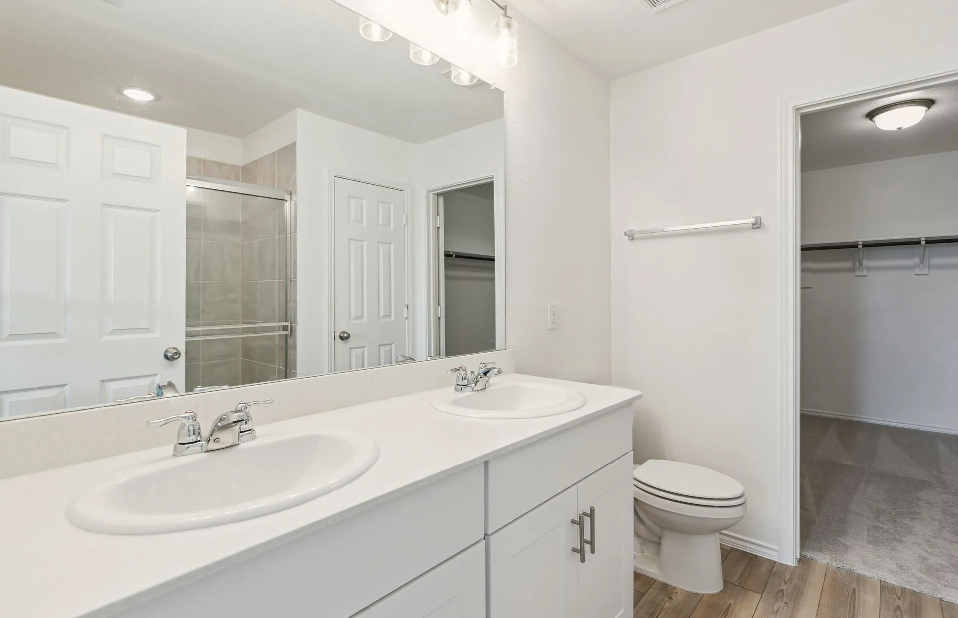 *Floorplan representation, not actual home - Owner's private bath with double vanity