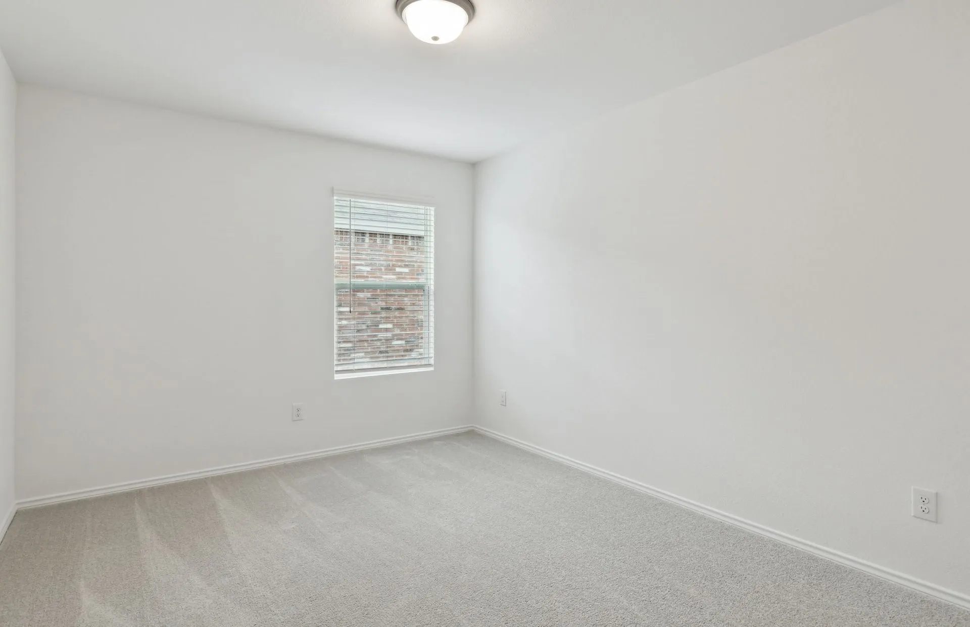 *Floorplan representation, not actual home - Spacious secondary bedroom