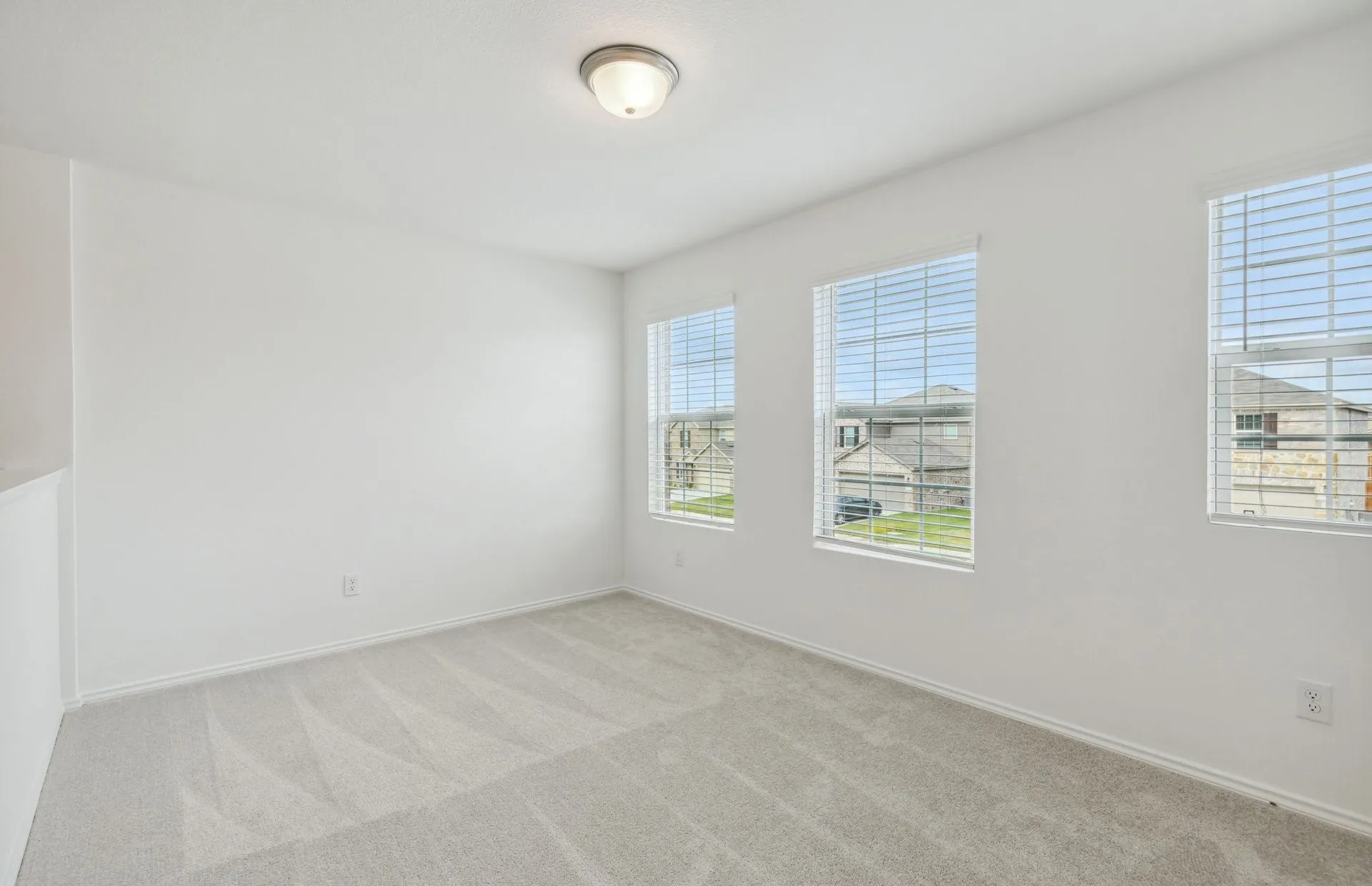 *Floorplan representation, not actual home - game room view 2