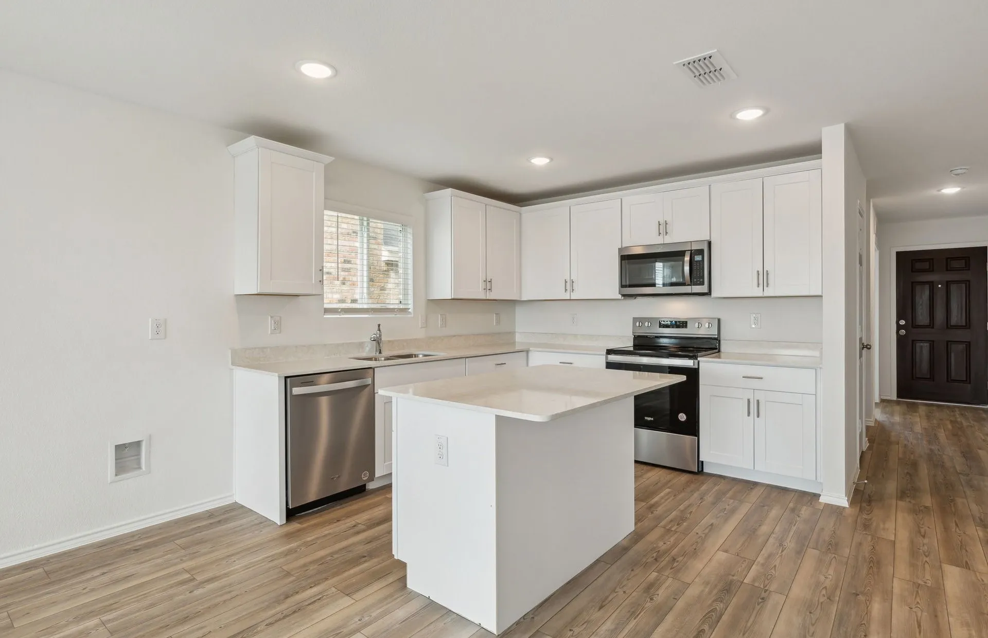 *Floorplan representation, not actual home - Spacious kitchen with eat-in bartop island