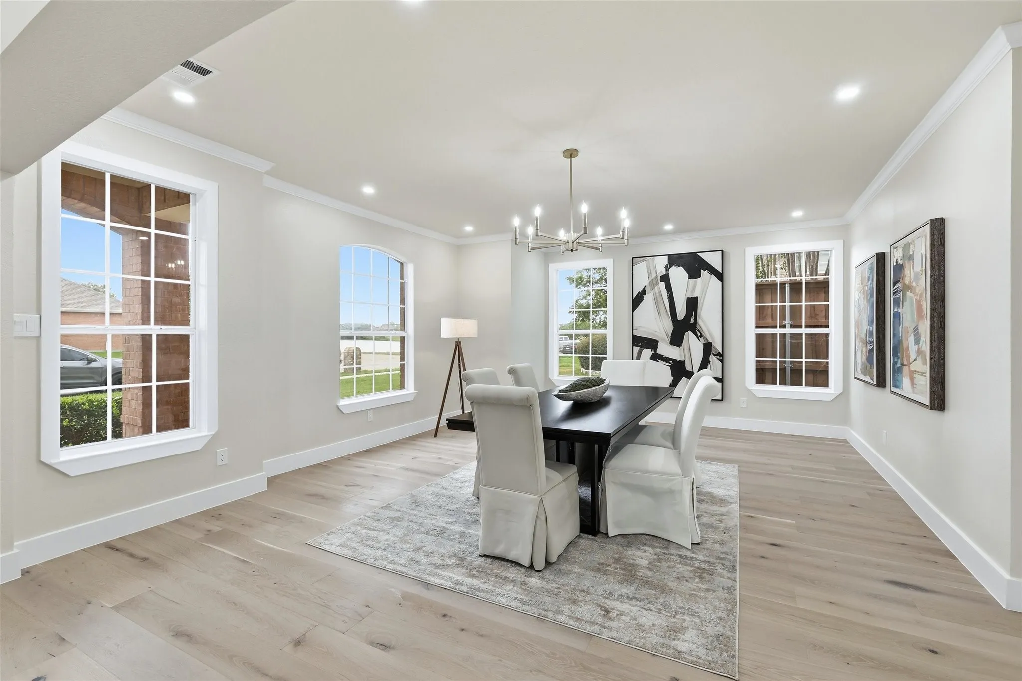 huge formal dining room