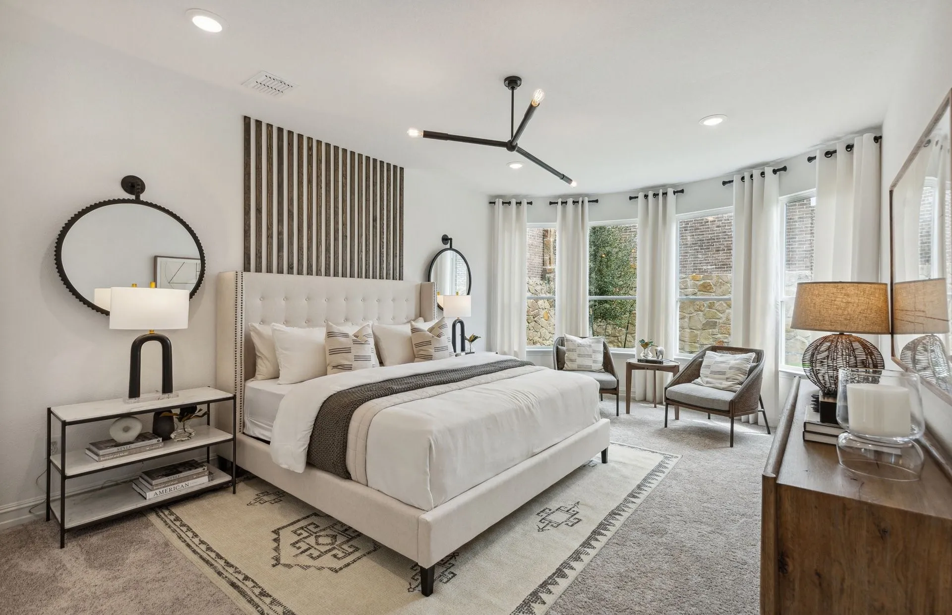 *Model Representation - Spacious owner's suite with private bath