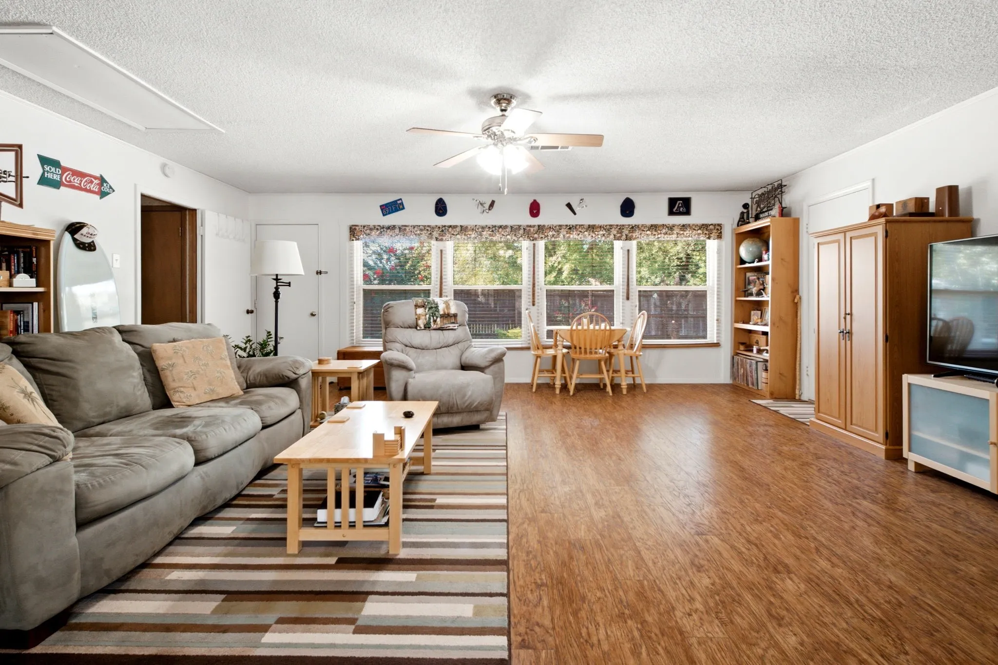 2nd Living Area with a Ventless Wood Stove (runs off propane)