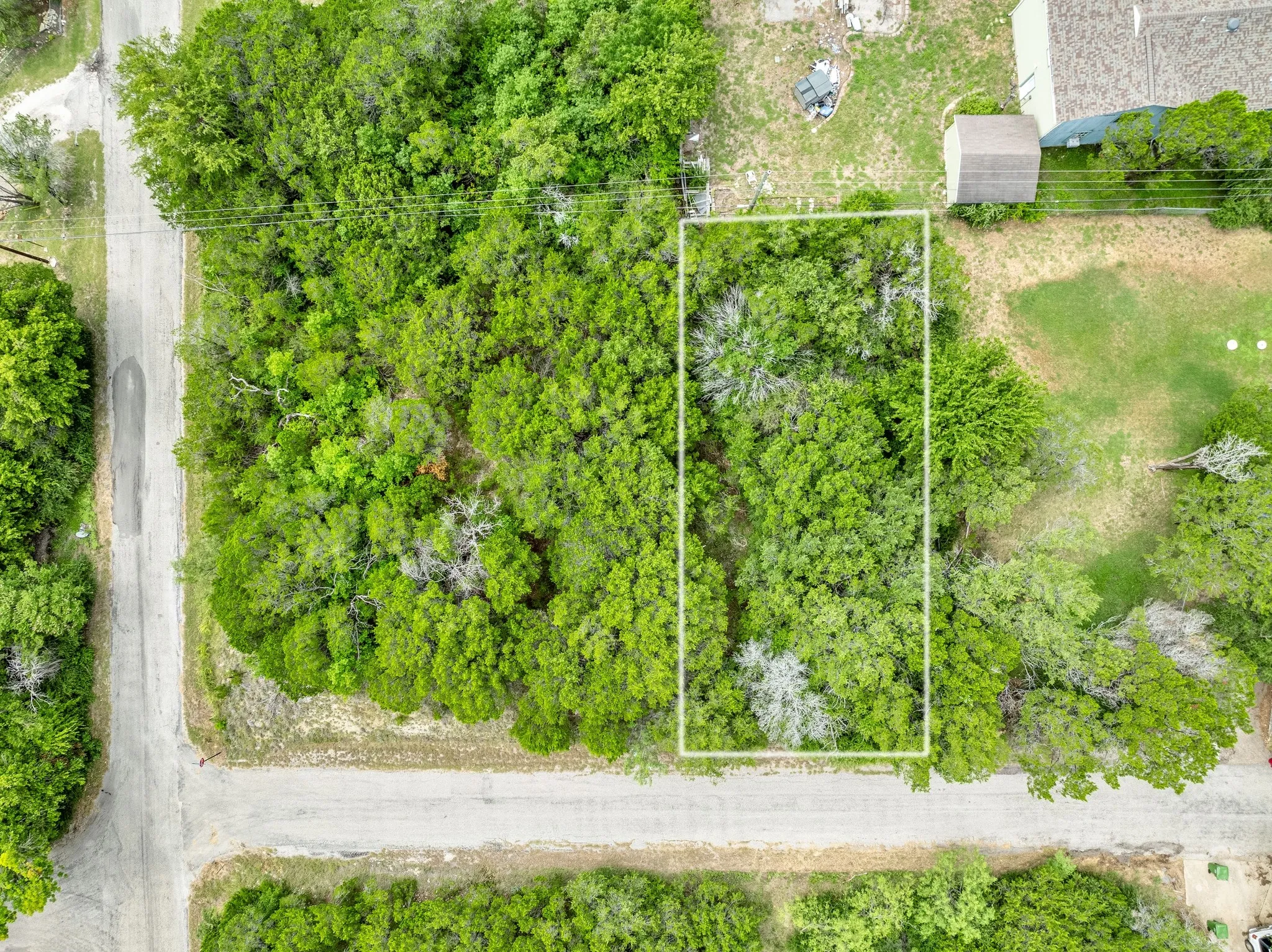 Approximate lot lines of the 1725 Hitching Post Lot available together or separate