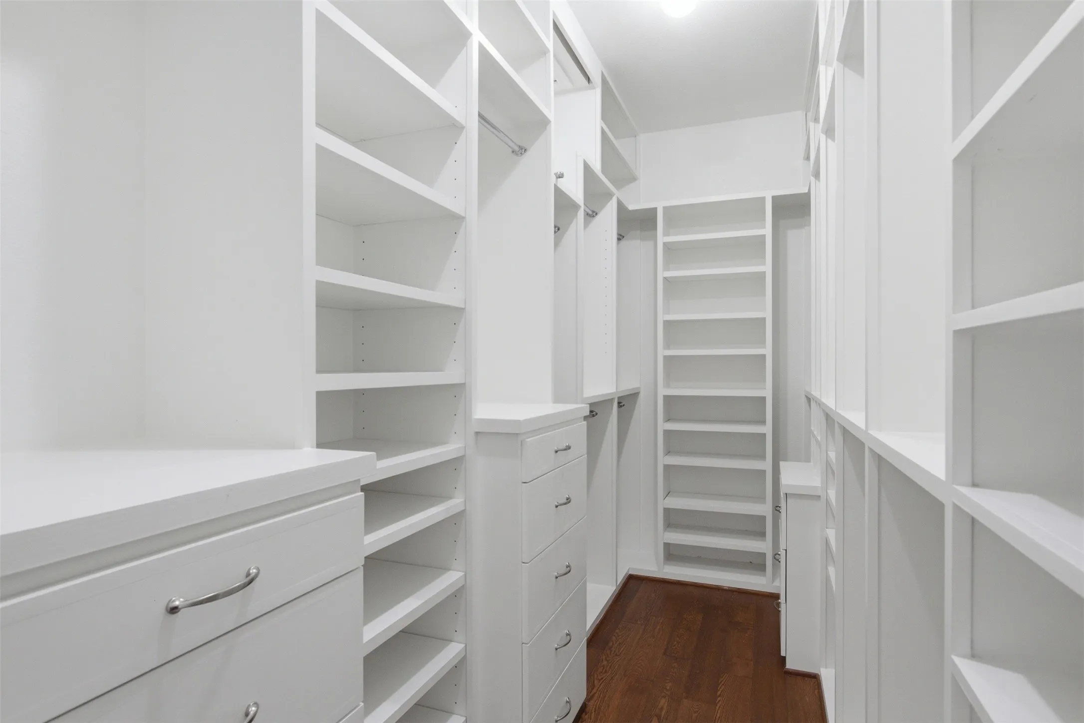 Custom walk in closet
