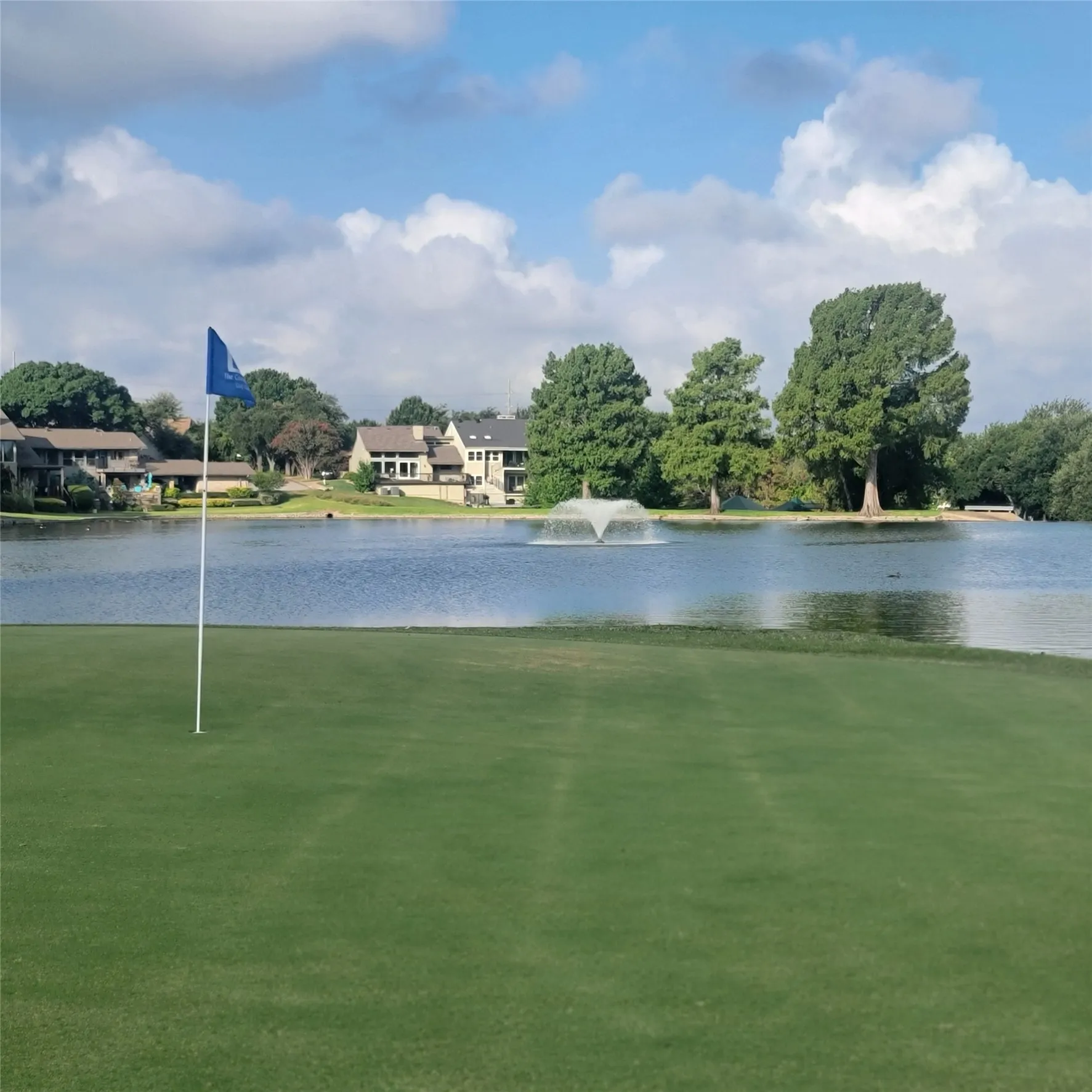 9th hole of the private golf course for the community