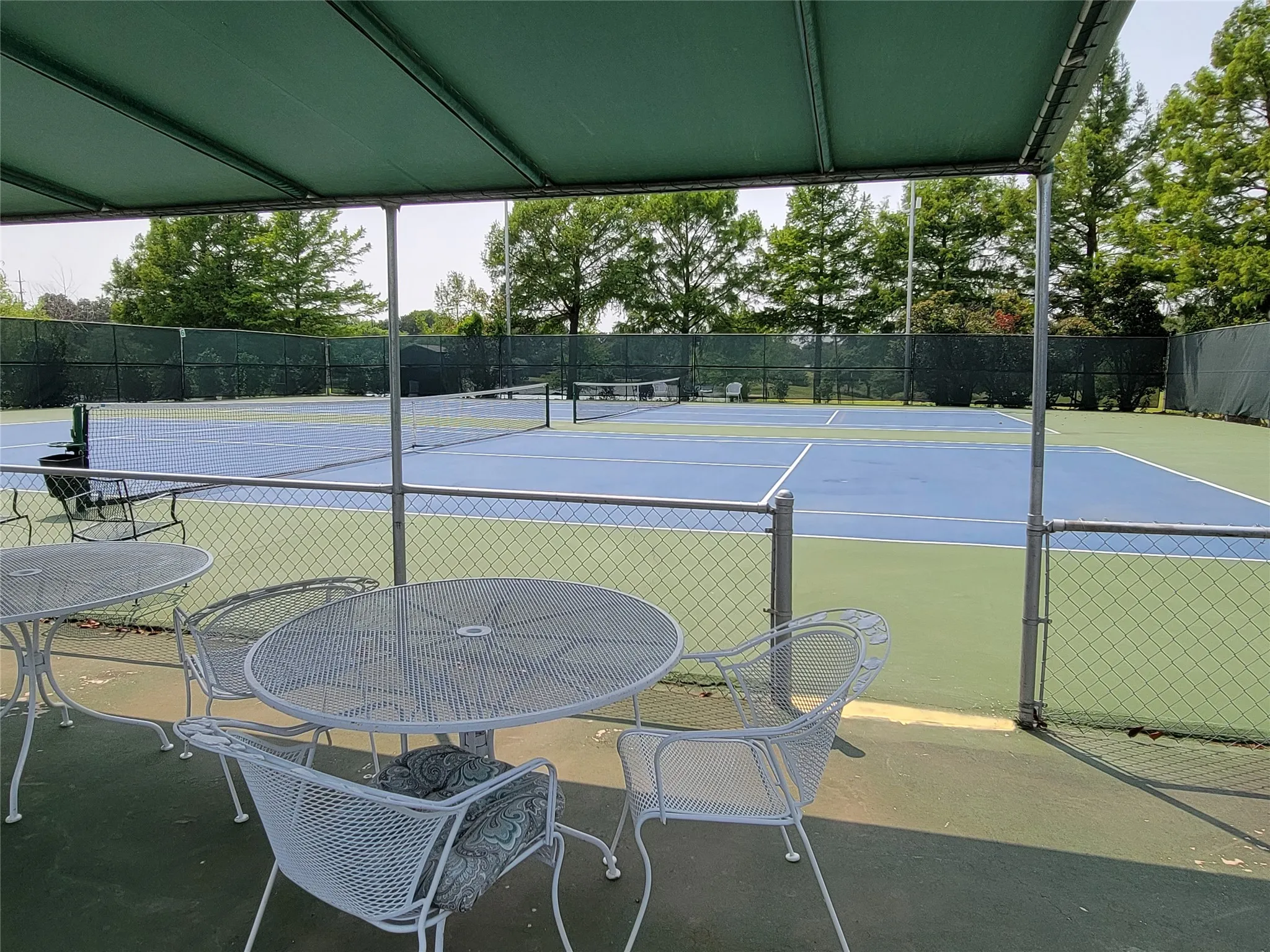 2 of 5 Tennis Courts