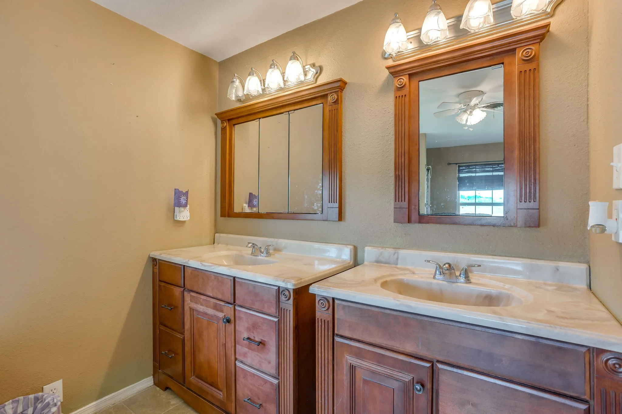 Primary Bathroom- Double Vanity
