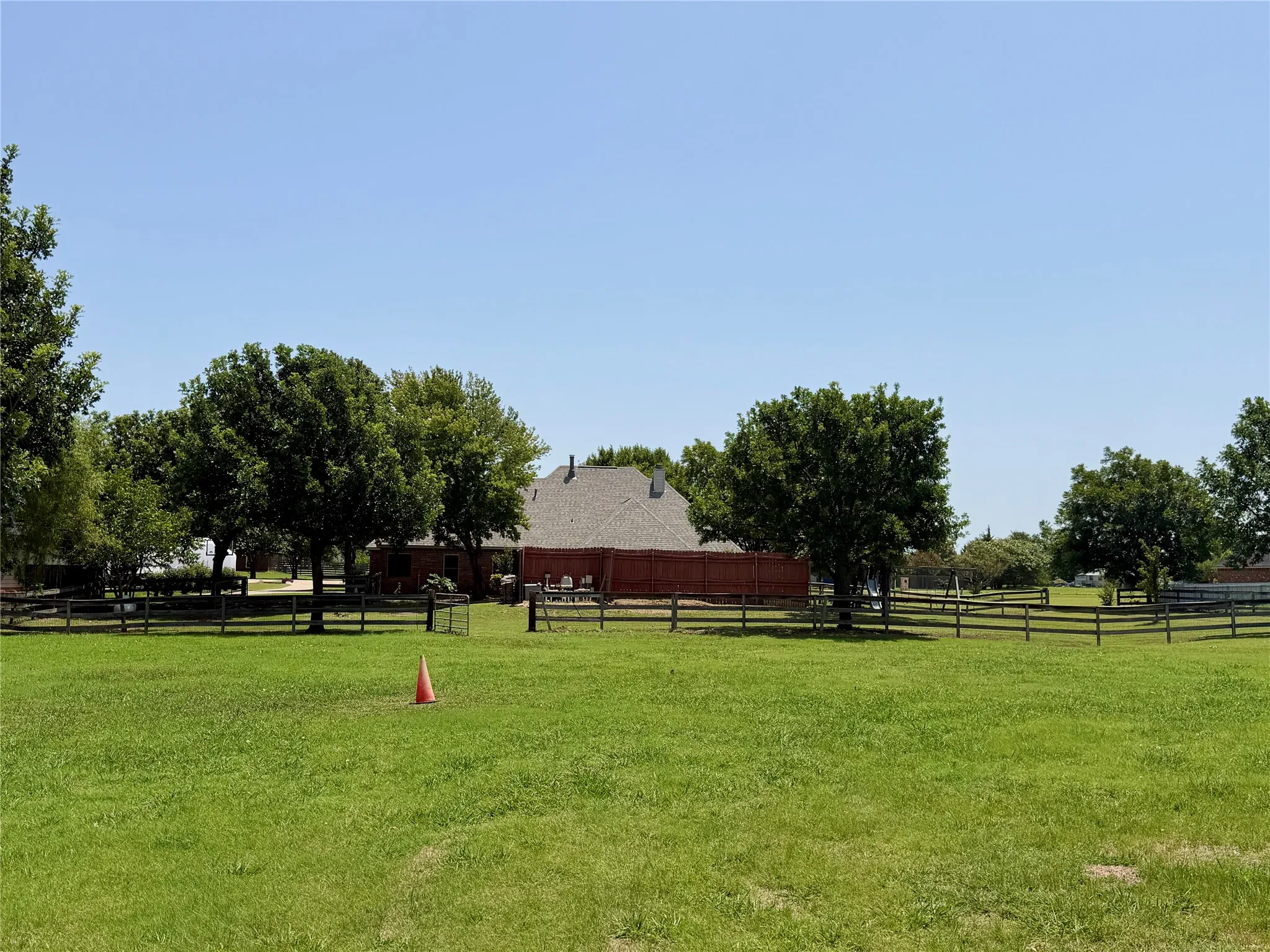 view of back of home