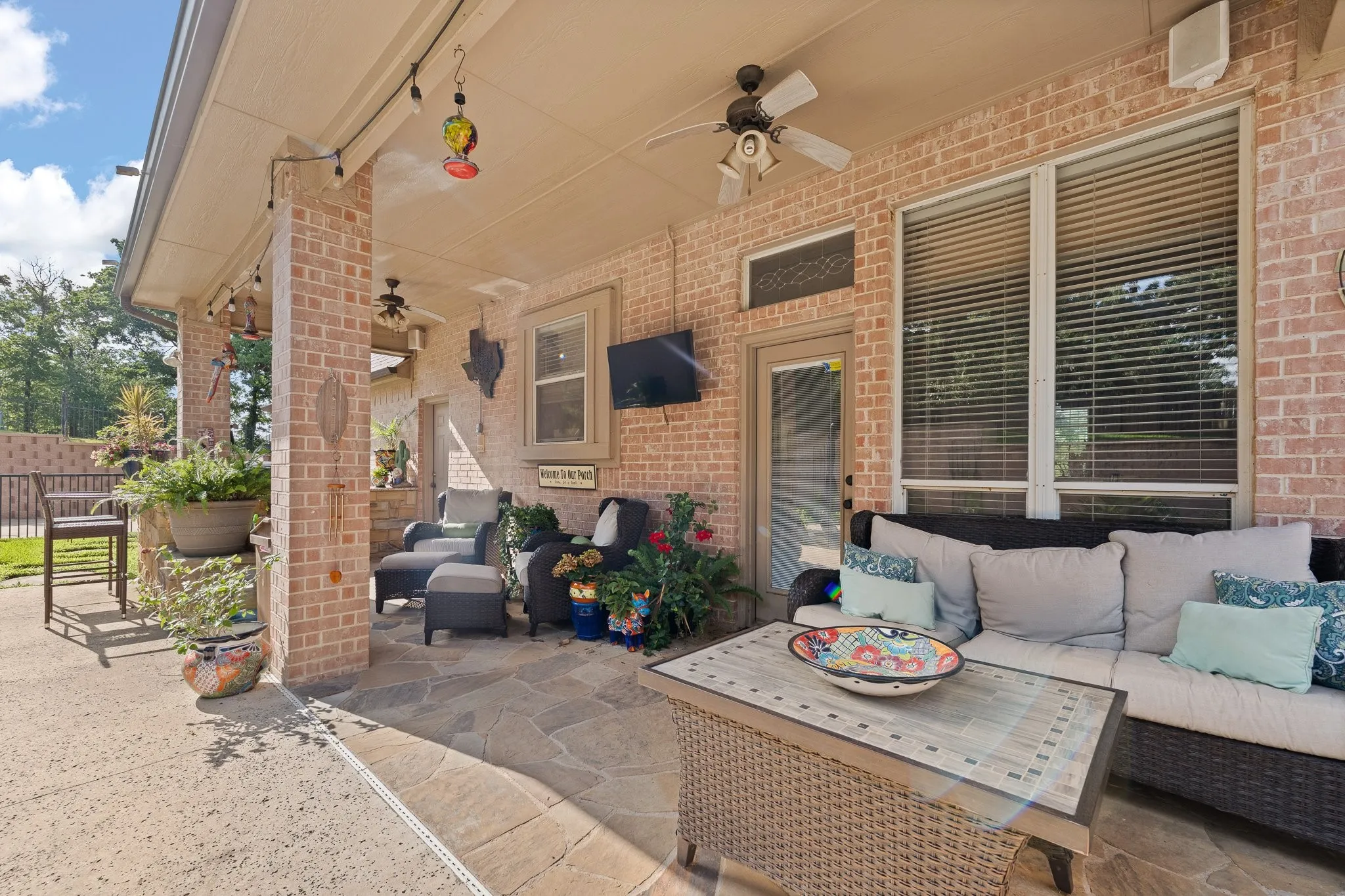Patio terrace
