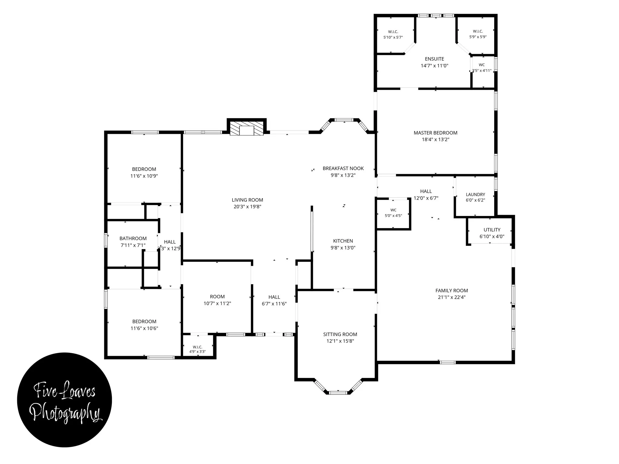Main House Floor plan