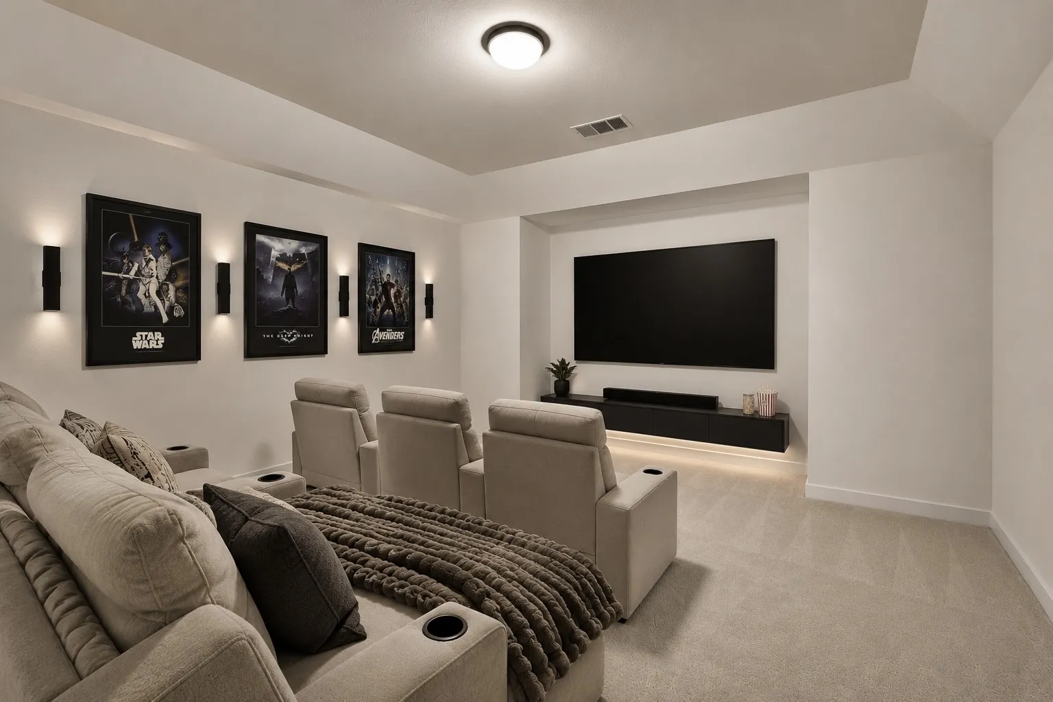 FLEX UPSTAIRS ROOM! Virtually enhanced