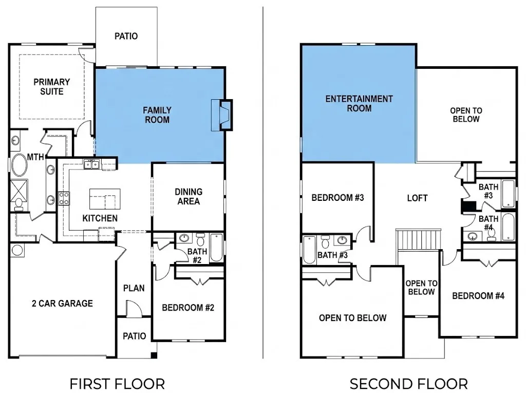 2 BED DOWN