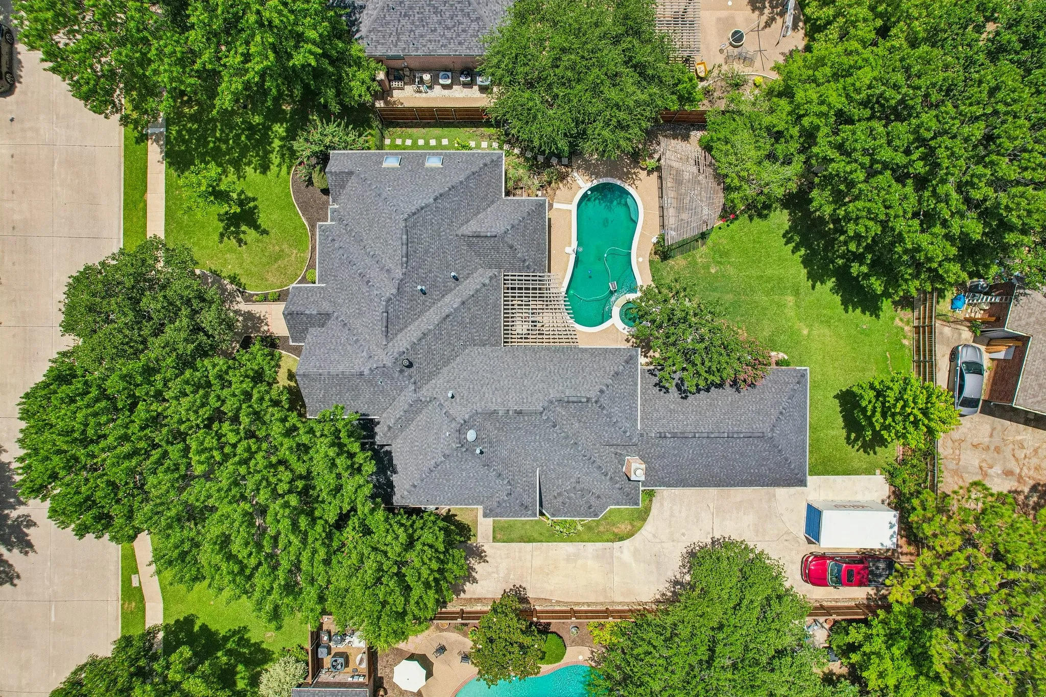 Aerial view
