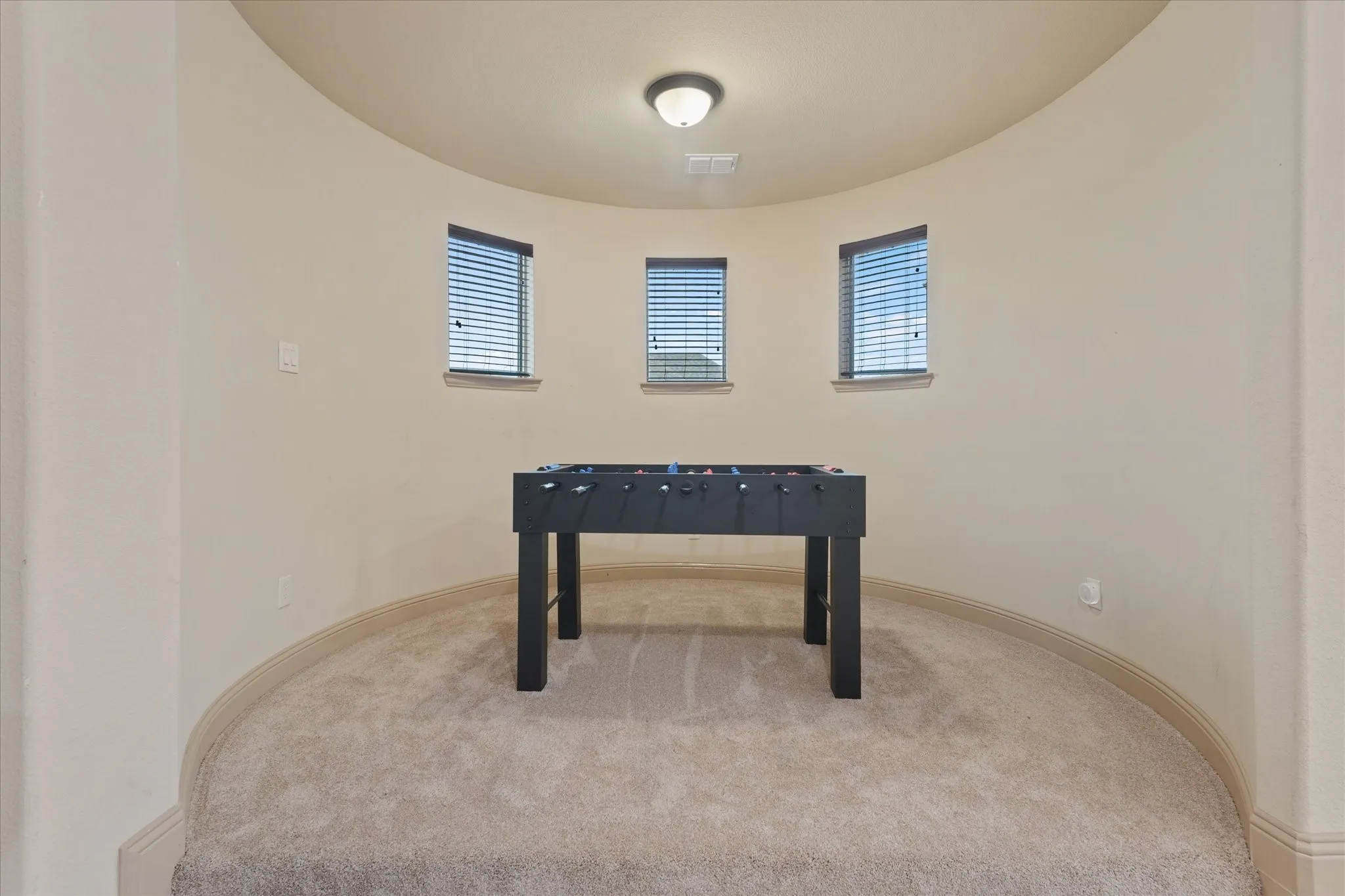 Extension off the game room upstairs