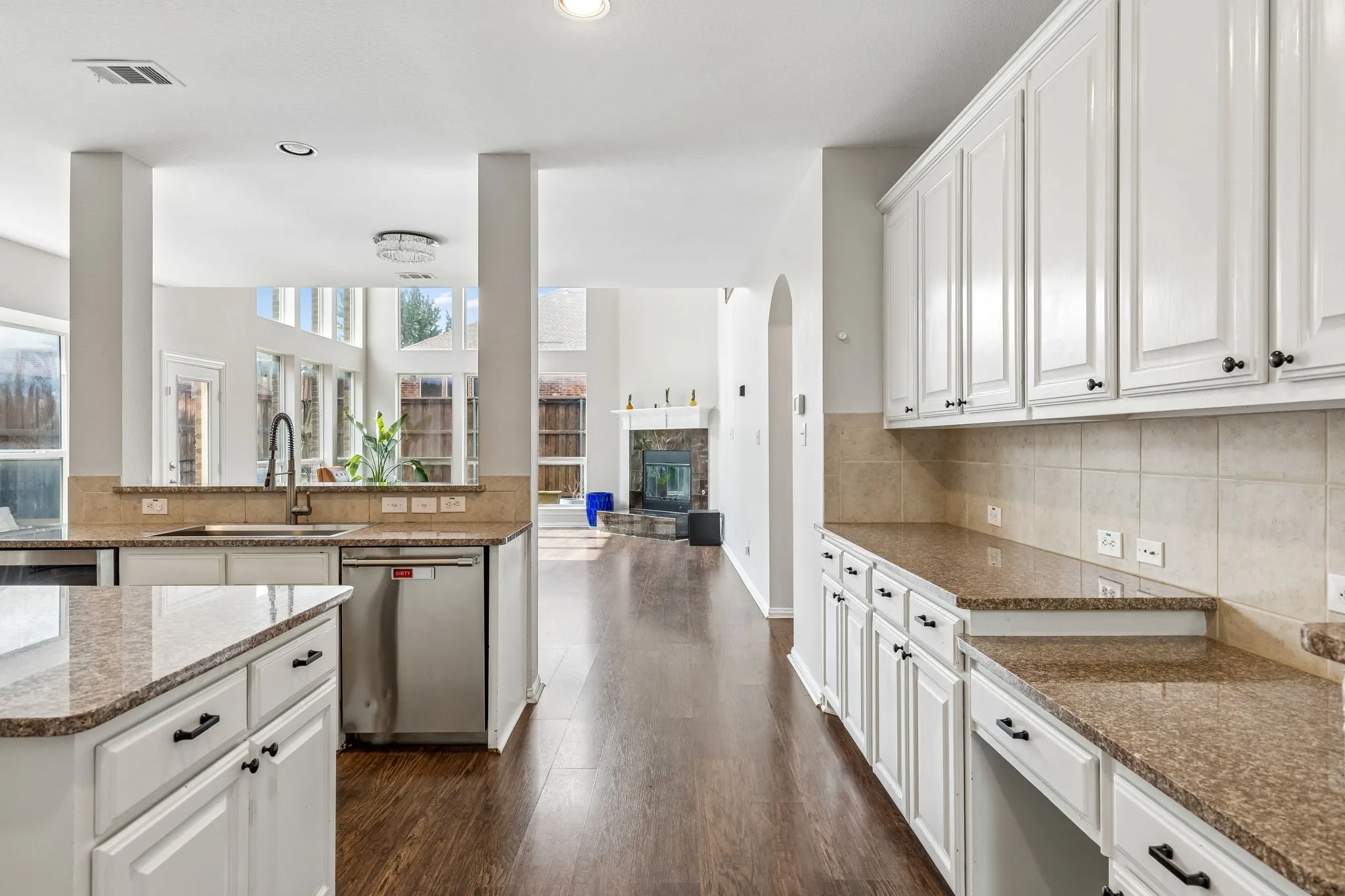More counter and cabinet space than you can dream of.