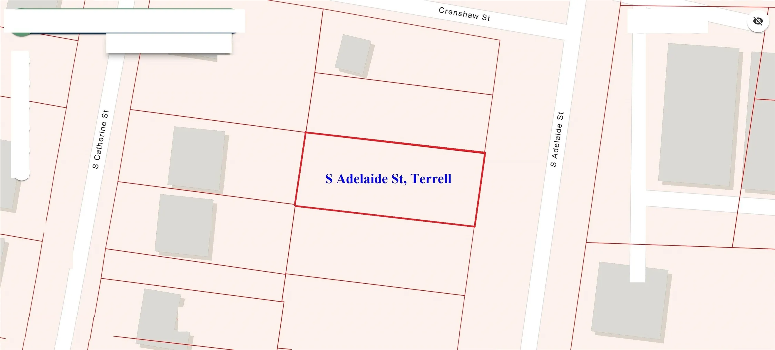 Unimproved Land For Sale in Kaufman County , 1104 S Adelaide Street, Terrell, Texas 75160, 0, 0, Garage spaces, 0 Sqft, built in 0, mls#21339287, Real Estate Agent in Terrell, Homes For Sale in Kaufman county, Homes For Sale in Terrell, Realtor in Terrell Texas, Real Estate Brokerage Independent Realty Texas, Luminita Cordes Realtor