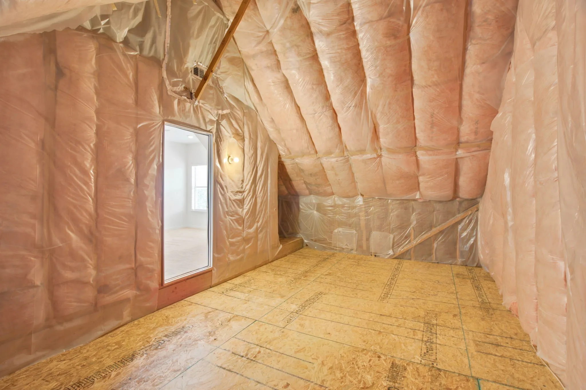 Insulated attic space