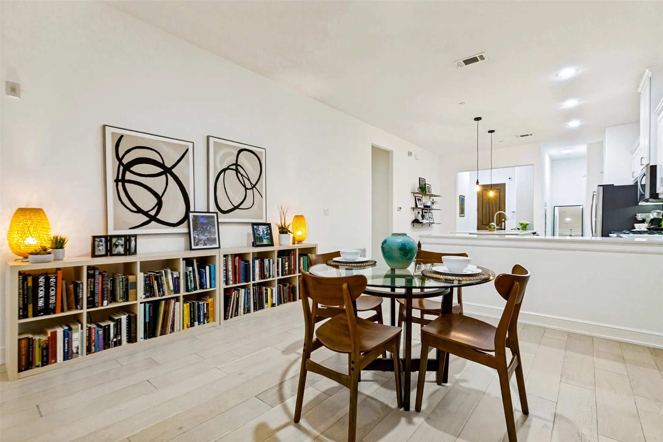 Open concept living and dining space!
