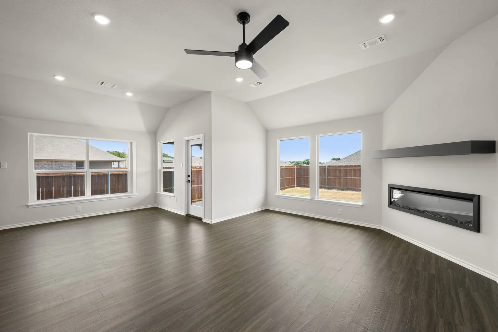 DFW-Waterford Park-Concept 1790-2216 Castle Rock Lane- Living Room- Risewell Homes