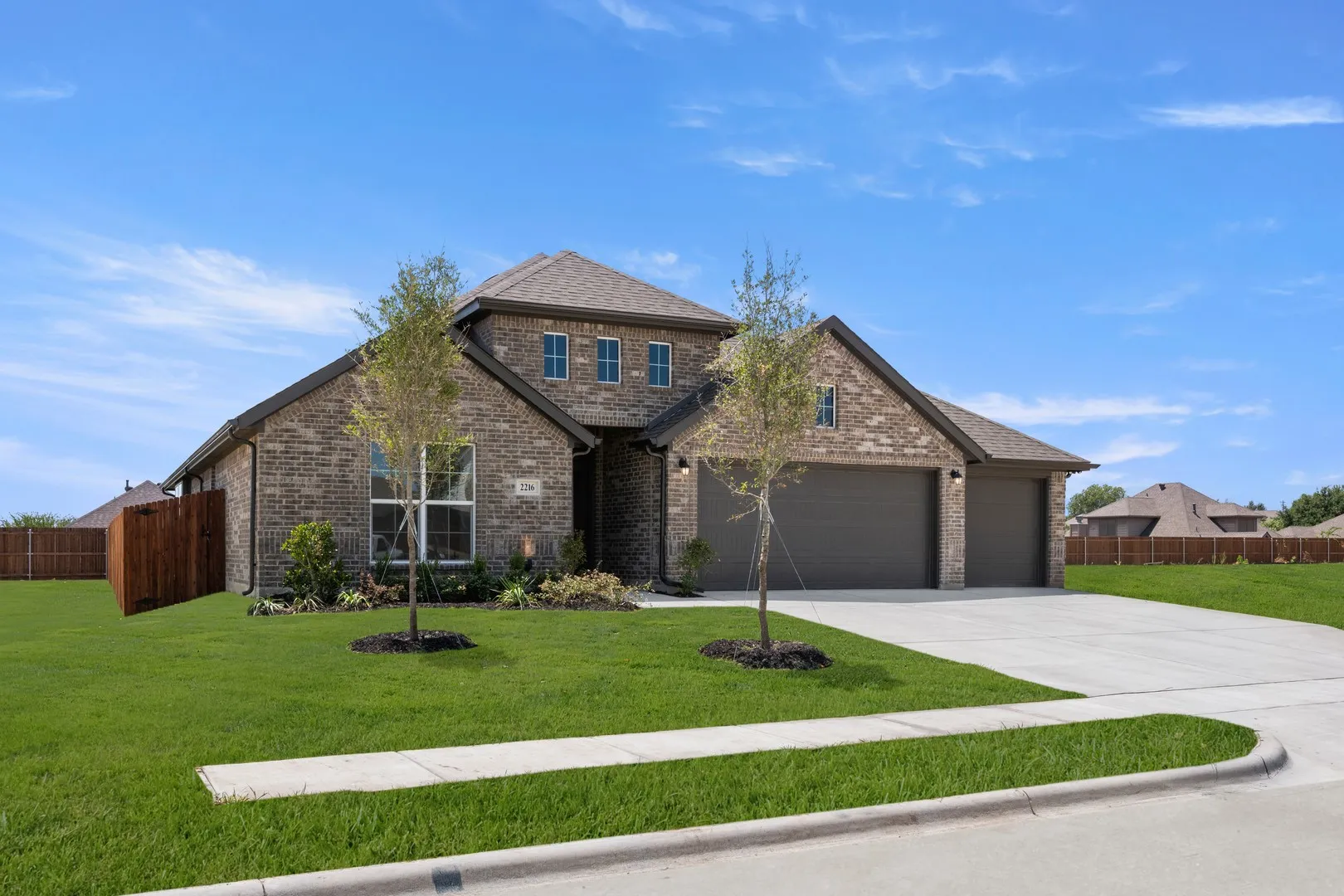 DFW-Waterford Park-Concept 1790-2216 Castle Rock Lane-Entry-Risewell Homes
