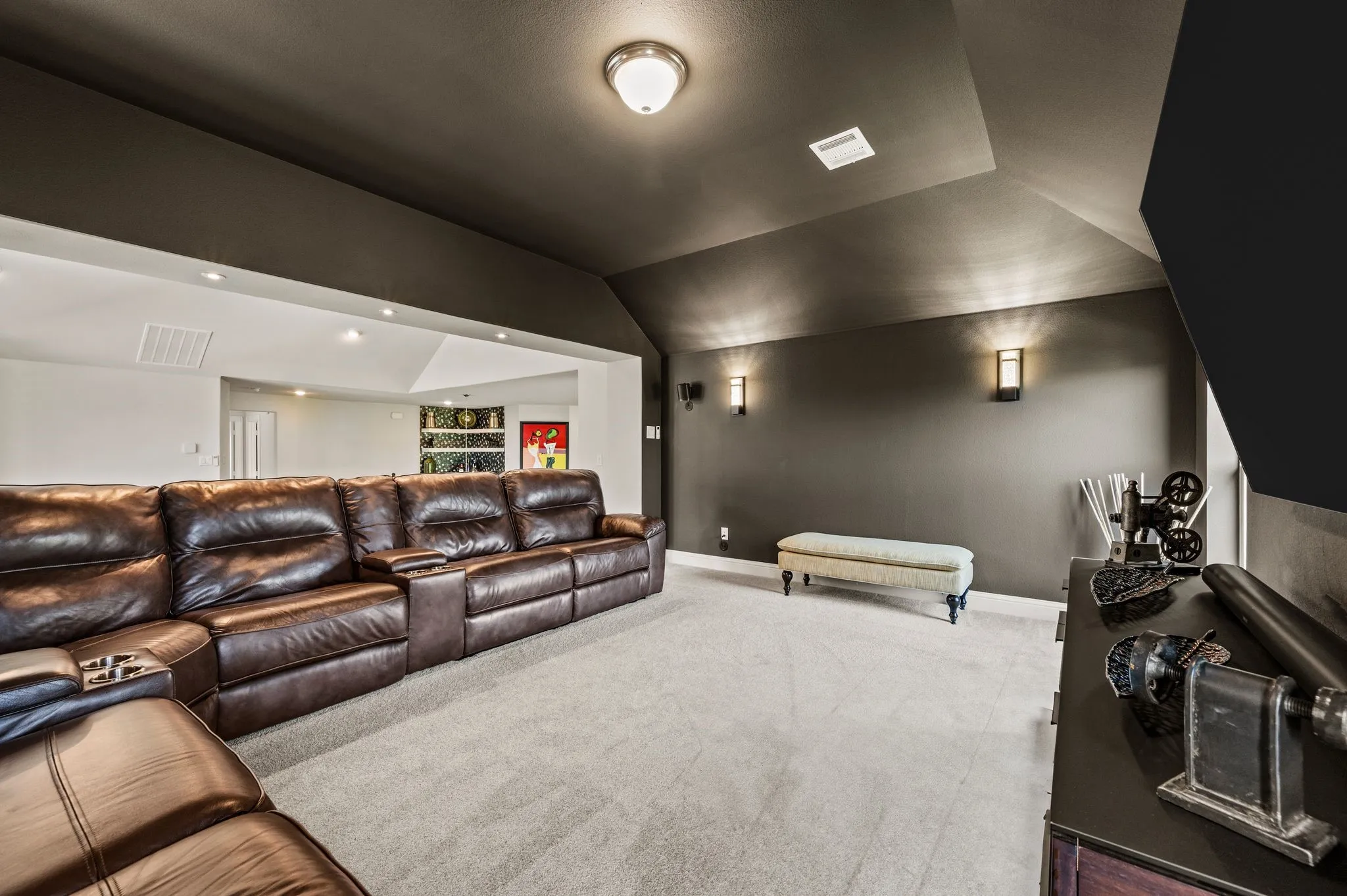 Decorative wall sconces and accent lighting