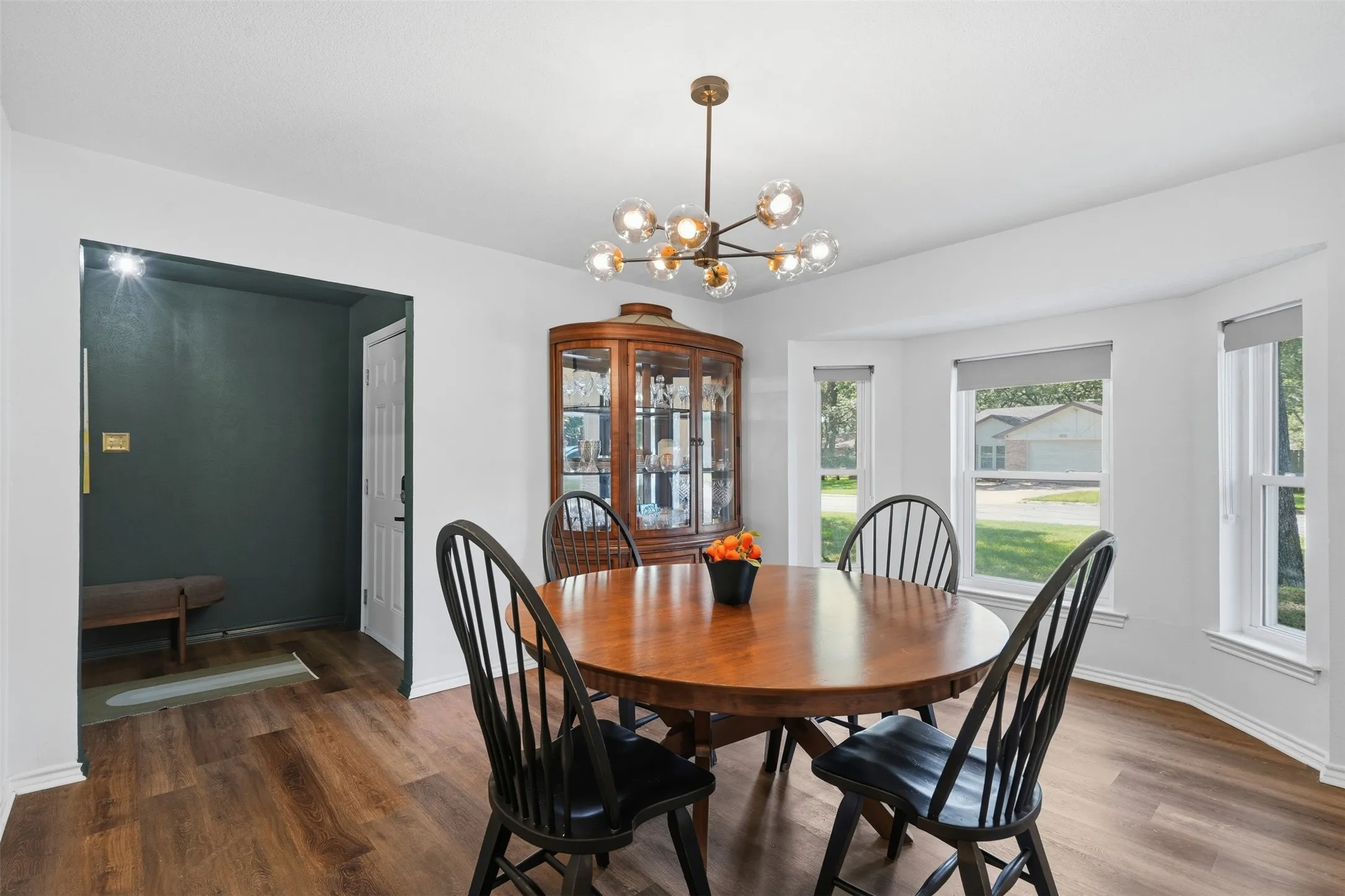 Bay windows for tons of natural light