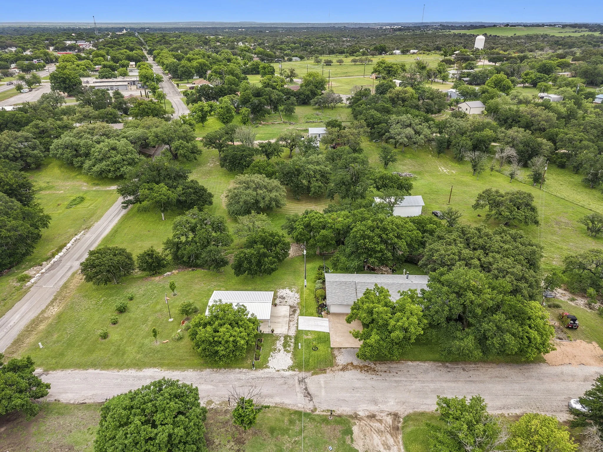 Aerial property view!