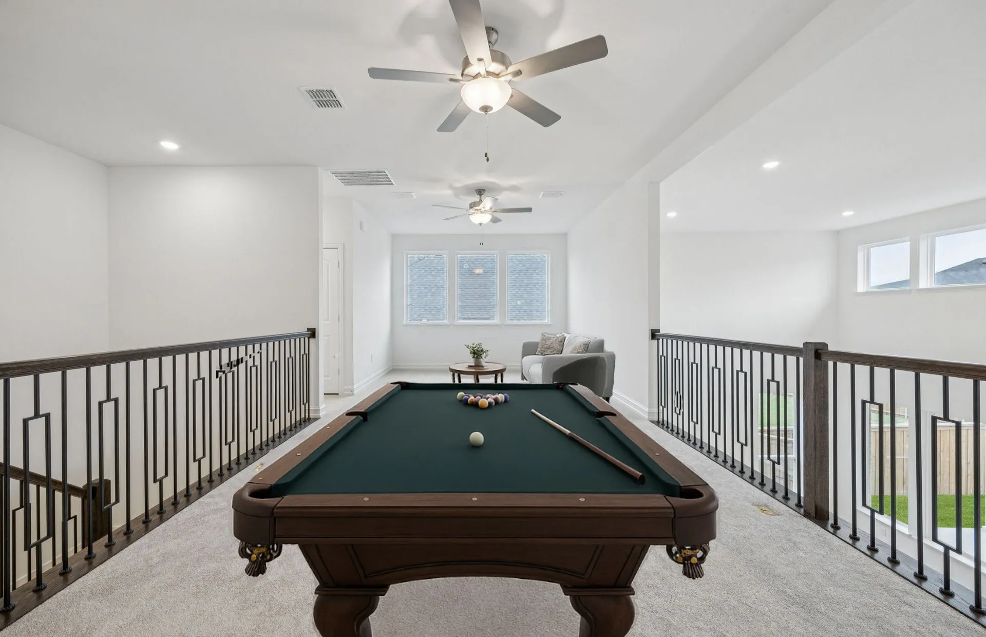 *Model Representation - Spacious game room on second level