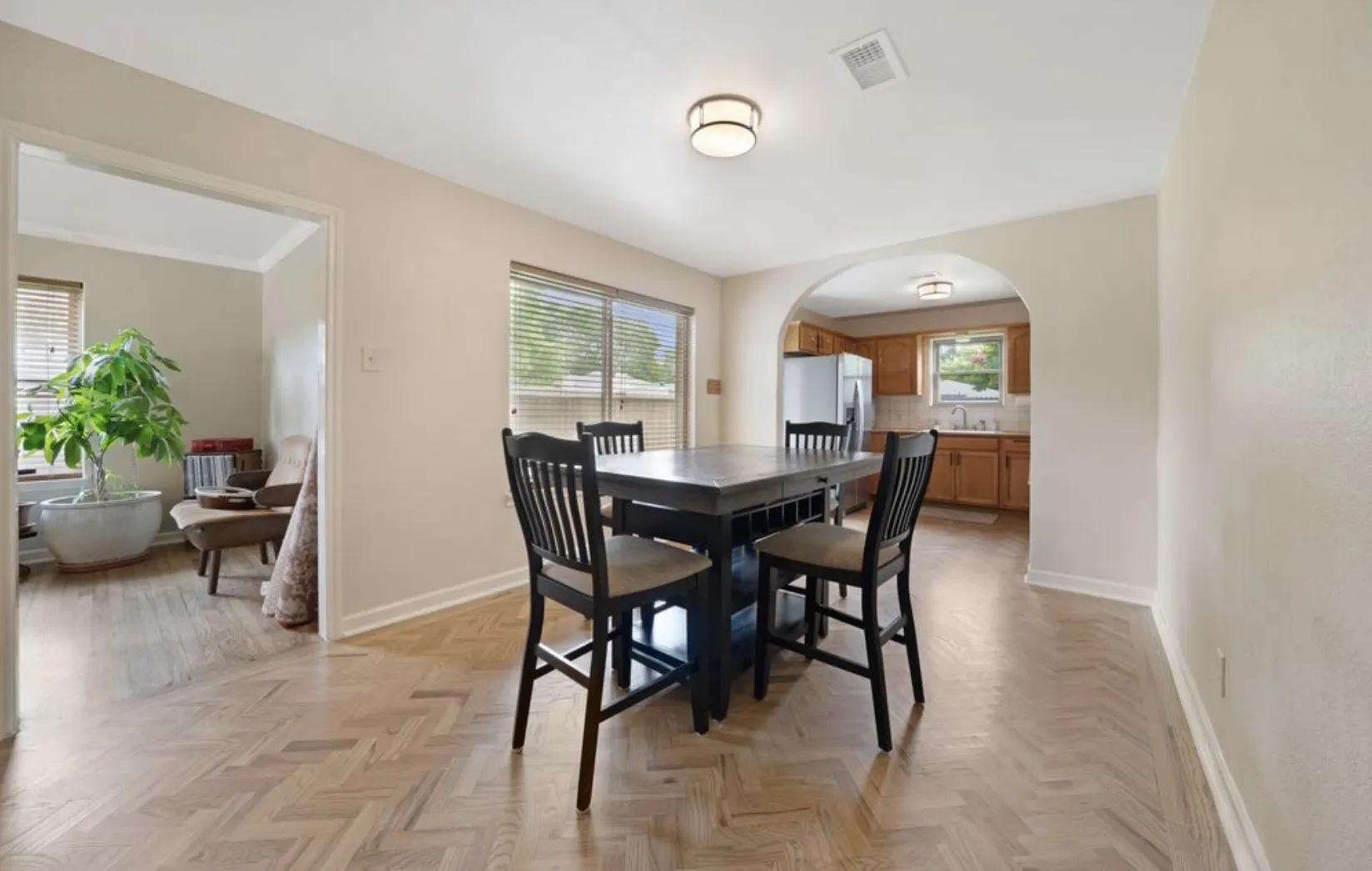 Dining room is the connector of the house