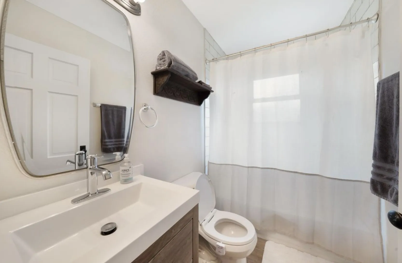 Updated secondary bathroom as well.