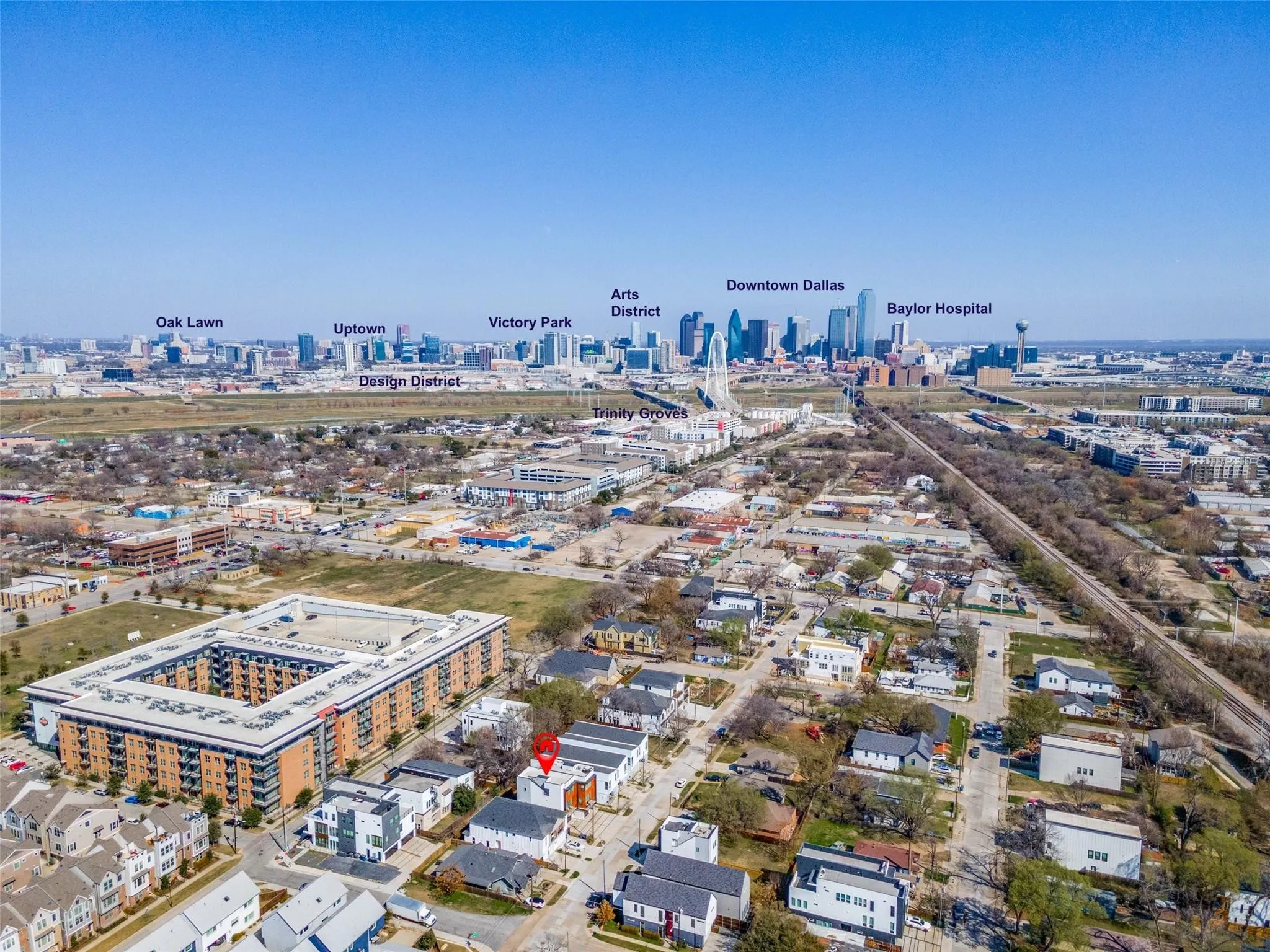 Single Family Residence For Sale in Dallas County , 929 Bayonne Street, Dallas, Texas 75212, 3 Bedroom, 4 Bathroom, 1 Garage spaces, 2,086 Sqft, built in 2023, mls#21339544, Real Estate Agent in Dallas, Homes For Sale in Dallas county, Homes For Sale in Dallas, Realtor in Dallas Texas, Real Estate Brokerage Independent Realty Texas, Luminita Cordes Realtor
